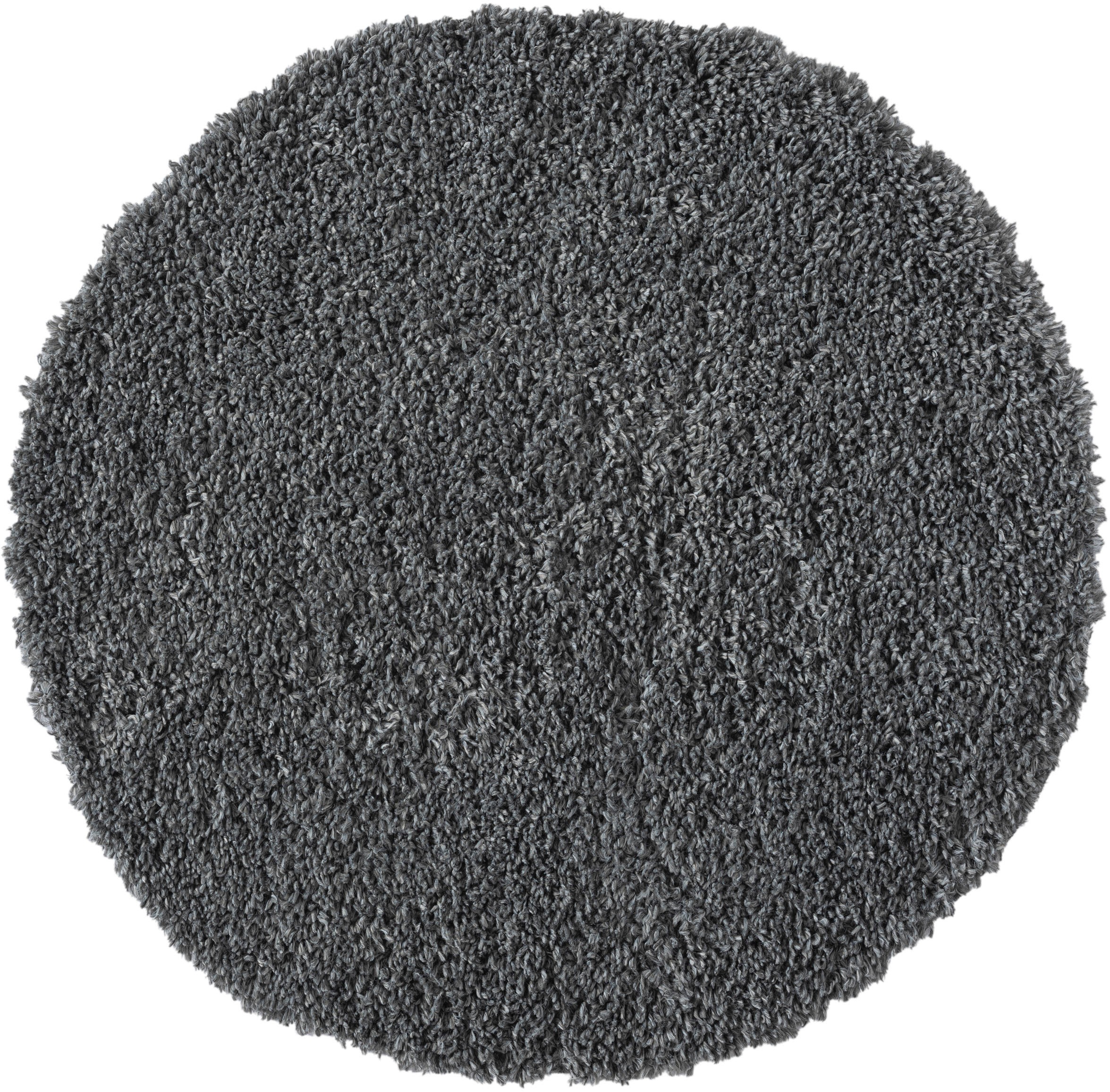 OTTO home Hochflor-Teppich "Banji" rund 37 mm Höhe Uni Farben, weich und fl günstig online kaufen