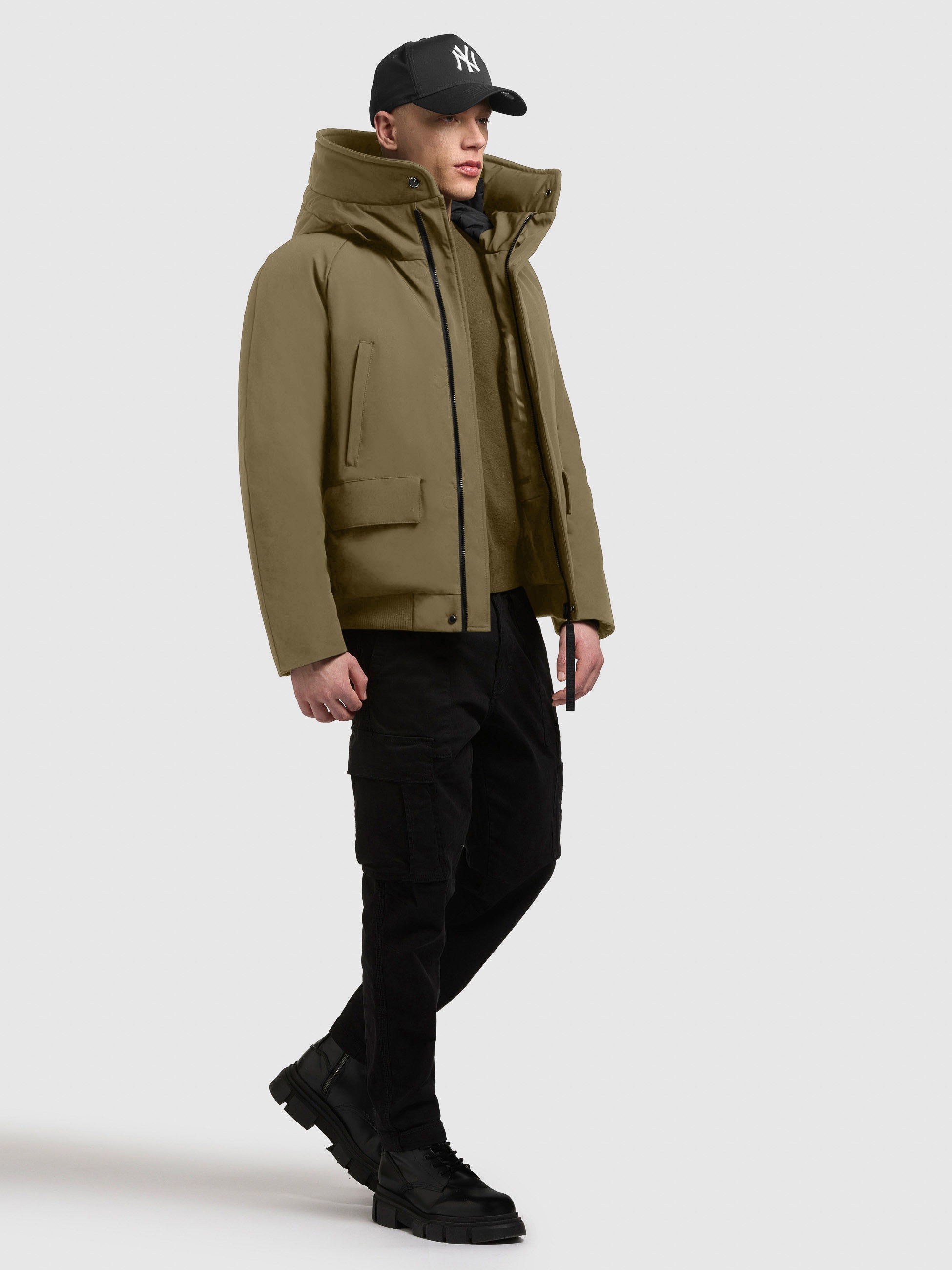 khujo Anorak »JAFAR« mit Kapuze