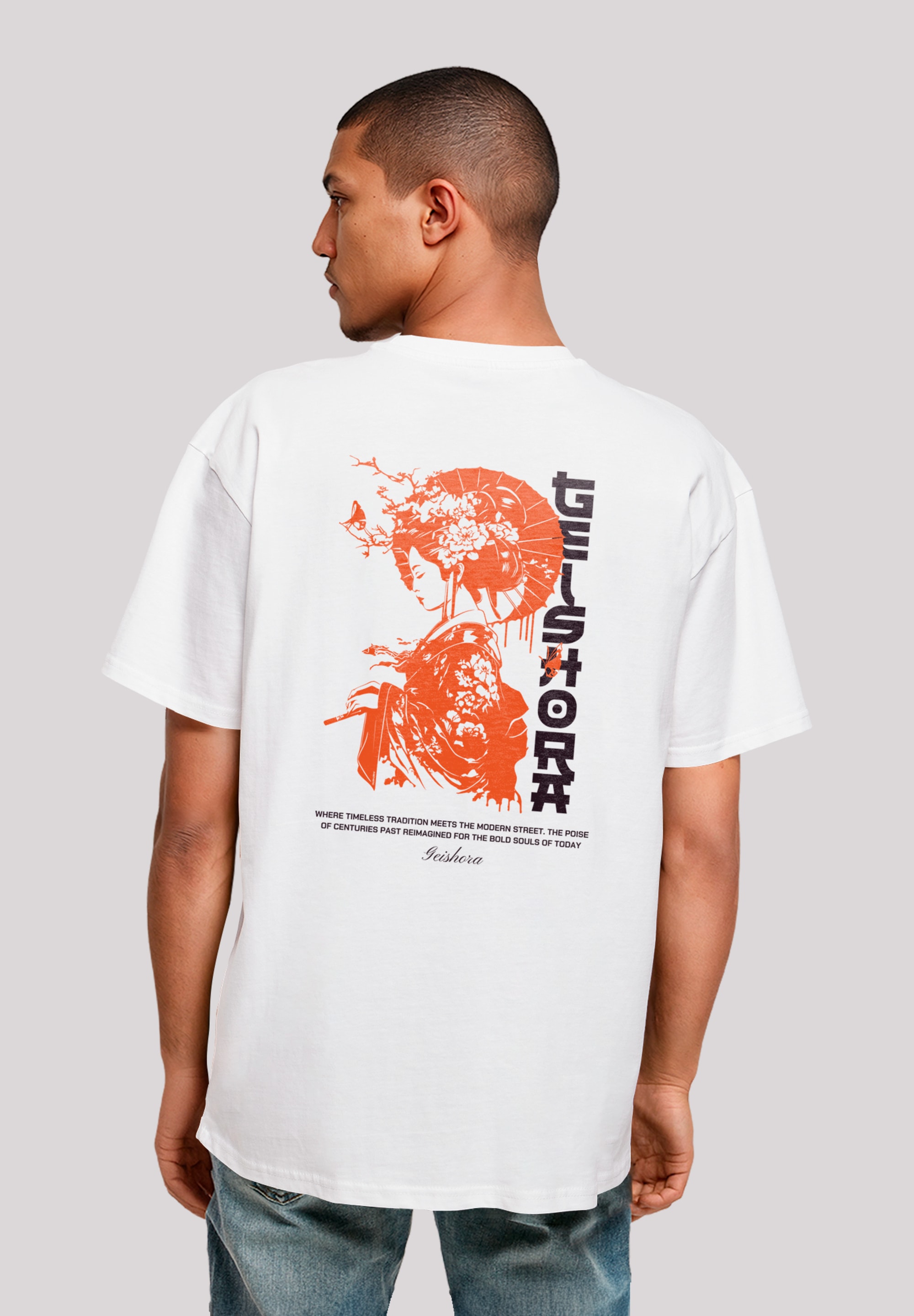 F4NT4STIC T-Shirt »Geishora Oversize Japan Streetstyle«, Japan Streetwear Styles