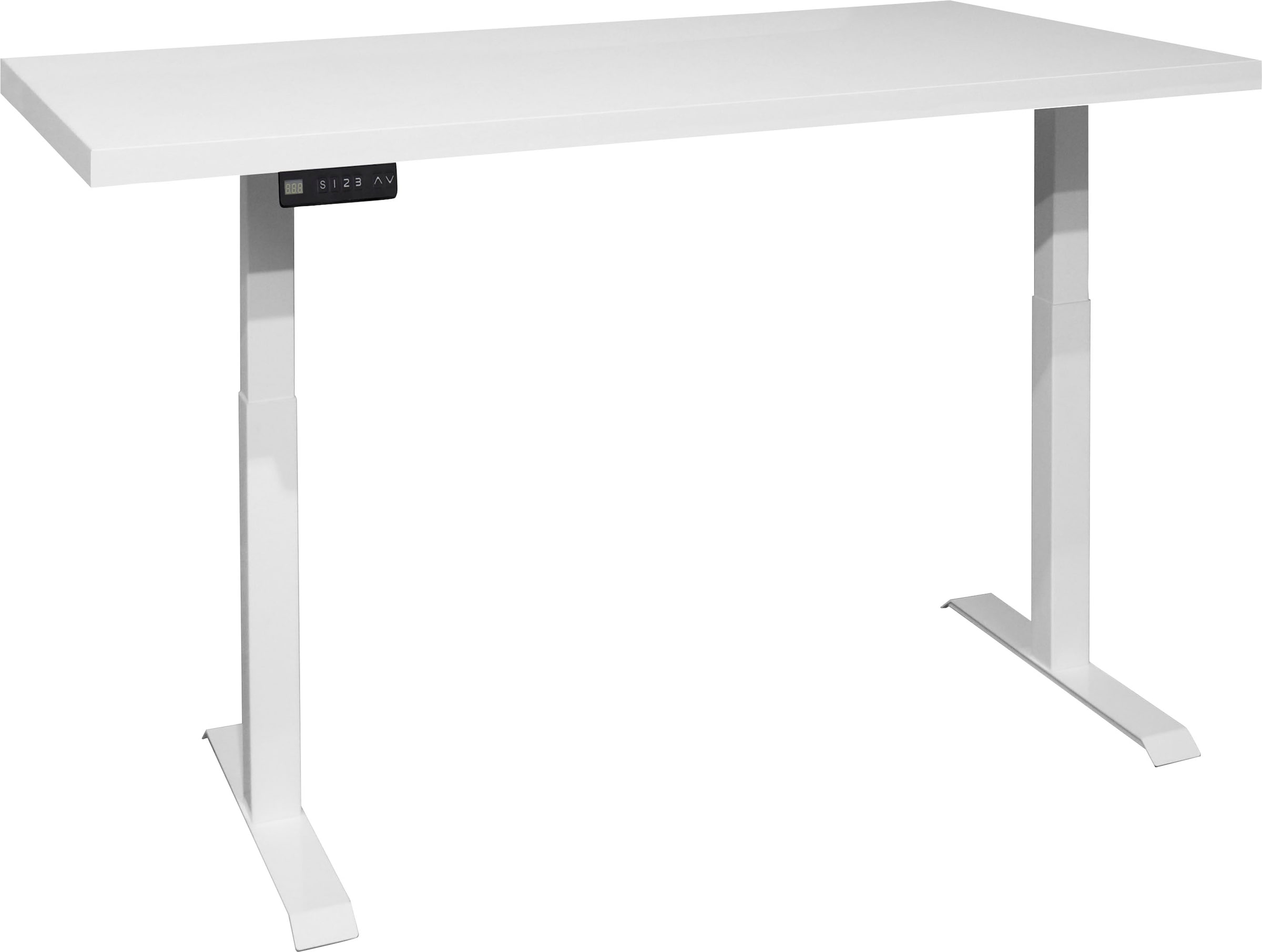 Mäusbacher Schreibtisch "Big System Office", Breite 160 cm, elektrisch höhenverstellbar