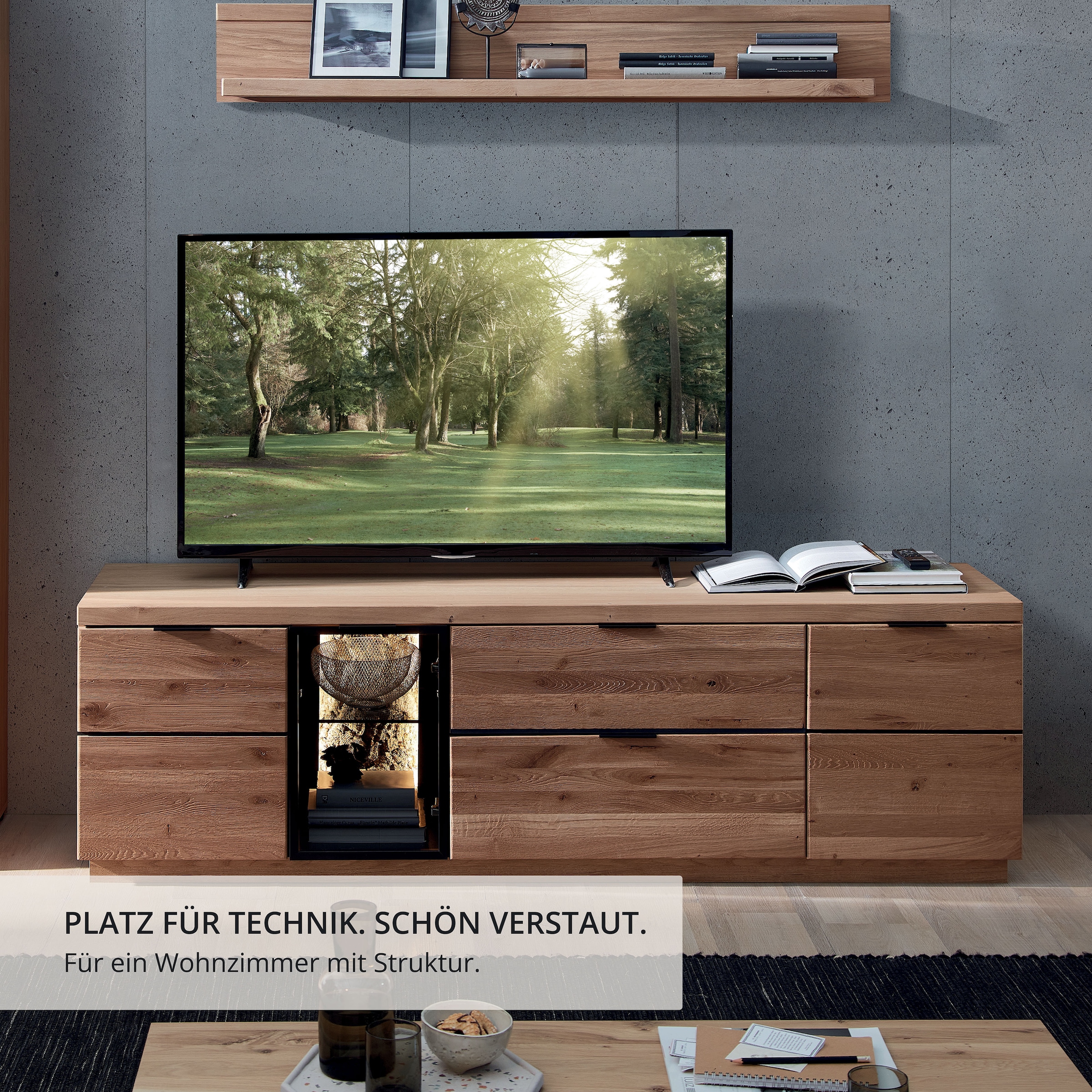 Wohnconcept TV-Board »Donna TV-Unterteil« 1 Stk. tlg.
