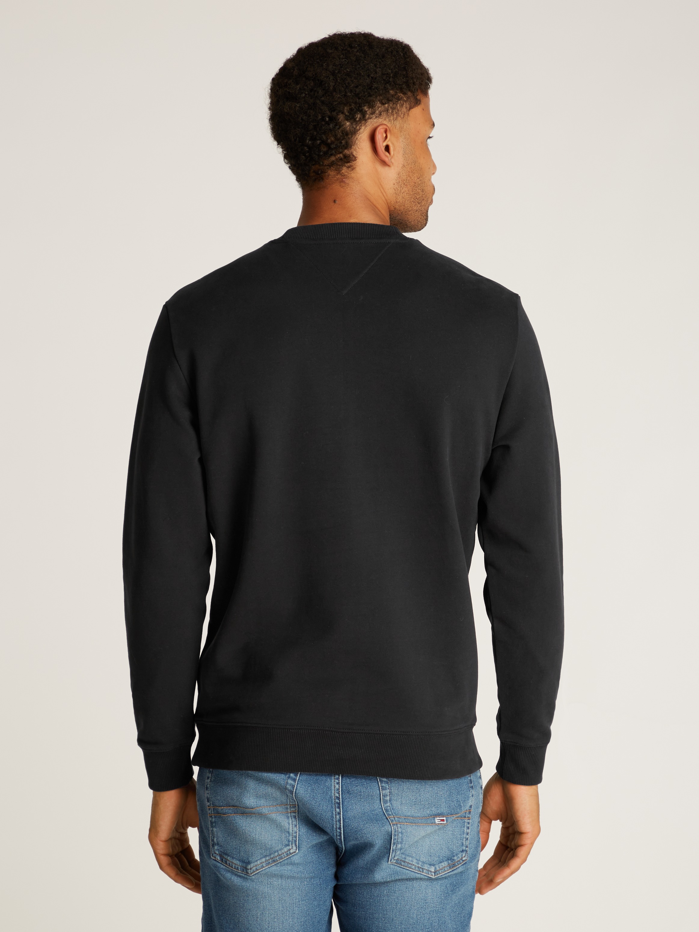 Tommy Jeans Plus Sweatshirt »TJM REG ENTRY GRAPHIC CREW EXT«, in Großen Größen, Logodruck