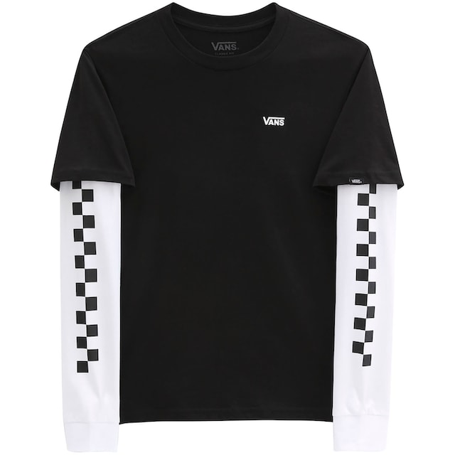 Vans Langarmshirt »BY LONG CHECK TWOFER BOYS« online kaufen | BAUR