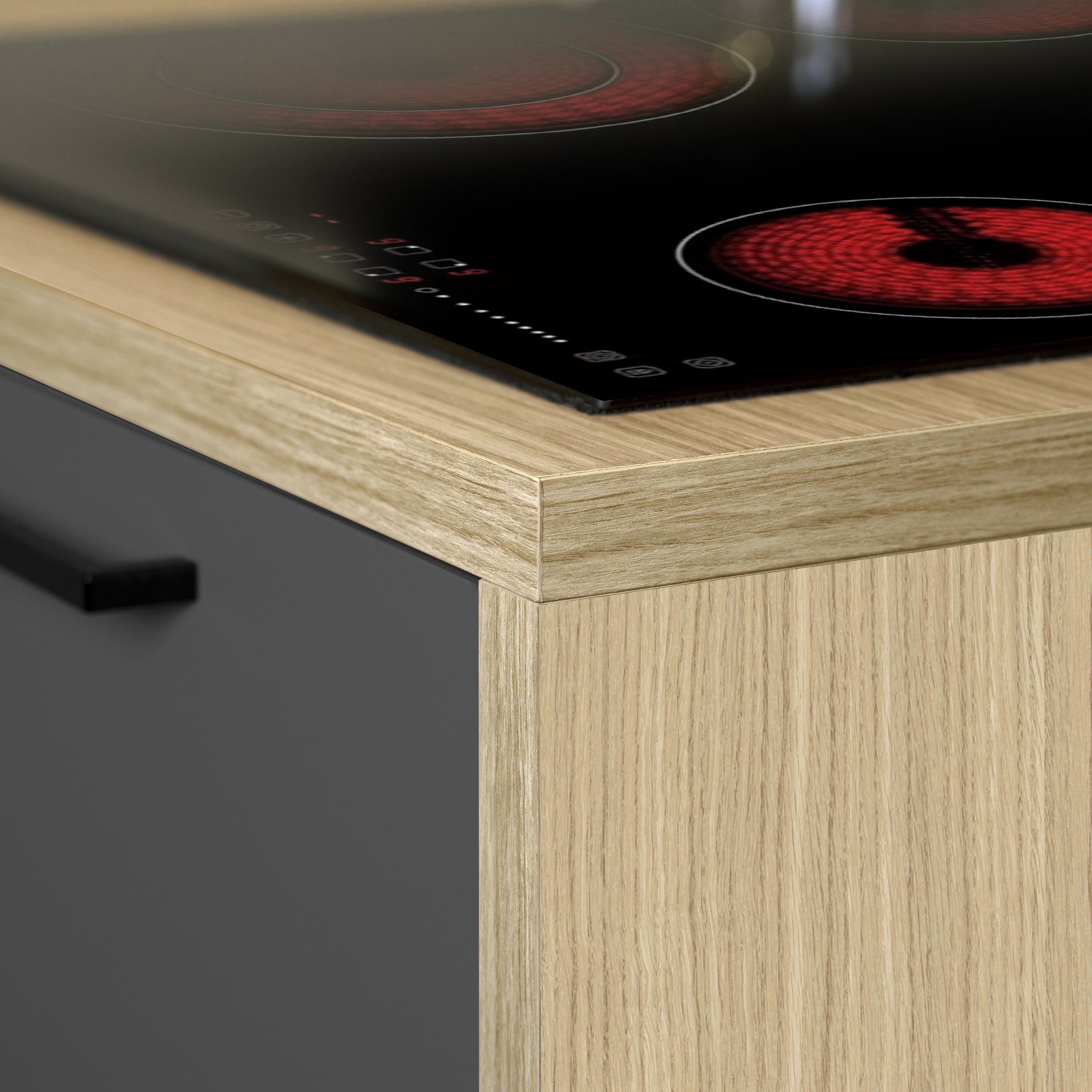 KOCHSTATION Kücheninsel »KS-Luna« Breite 200 cm, wahlweise mit Hanseatic-E-Geräten