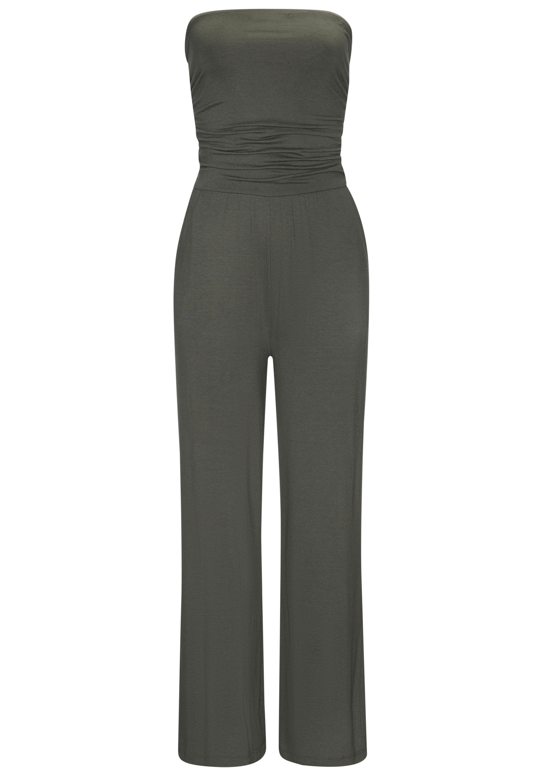 Thumbnail - LASCANA Bandeauoverall mit Eingrifftaschen und Raffung am Oberteil