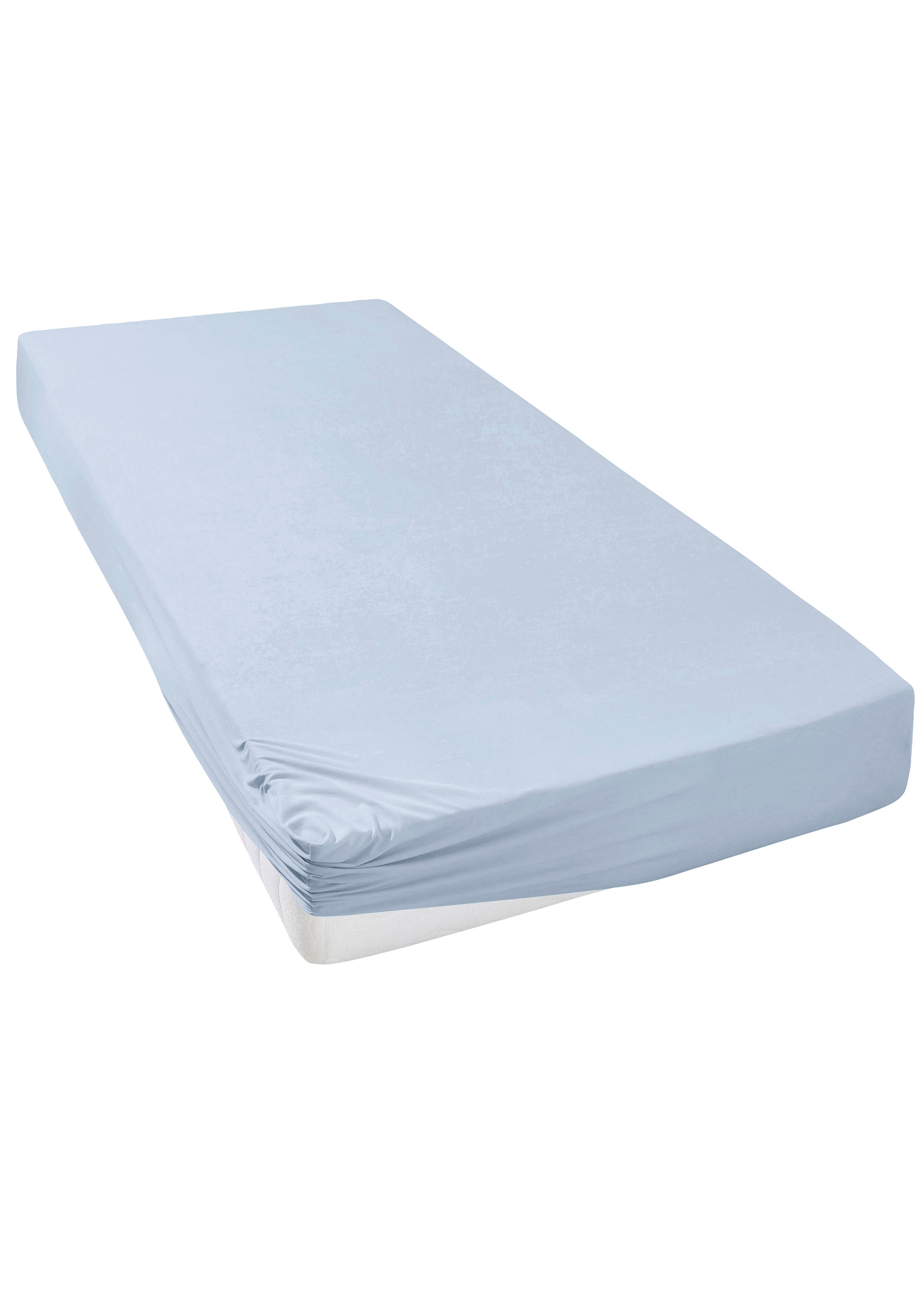 OTTO home Spannbettlaken "GRETA Jersey aus 100% Baumwolle, 150 g/m²" Premiu günstig online kaufen