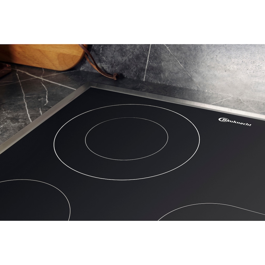 BAUKNECHT Backofen-Set »BAKO 700 STEAM«, BAKO 700 STEAM, mit 2-fach-Teleskopauszug