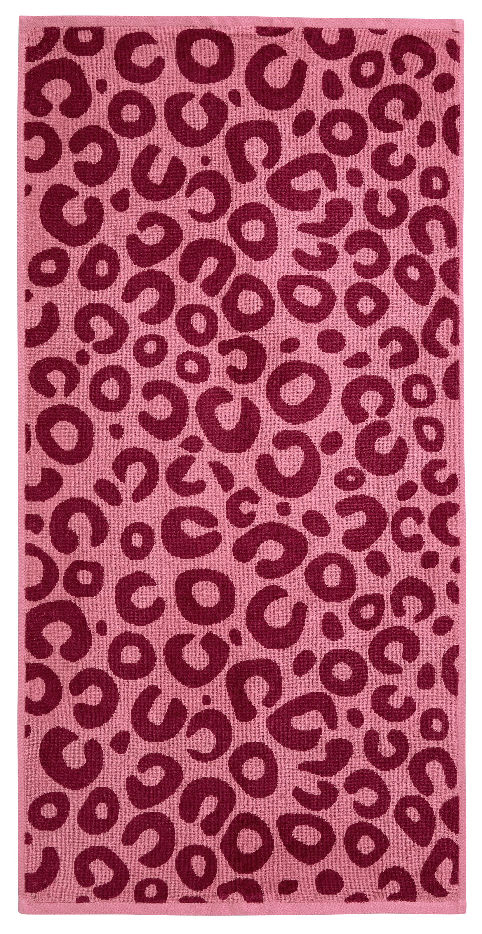 OTTO home Handtuch Set »Anna Leopardenmuster, 4-tlg Handtuch-Set, 50x100cm, 100% Baumwolle« Handtücher, weich, saugstark, modern, Leo, Animal Print