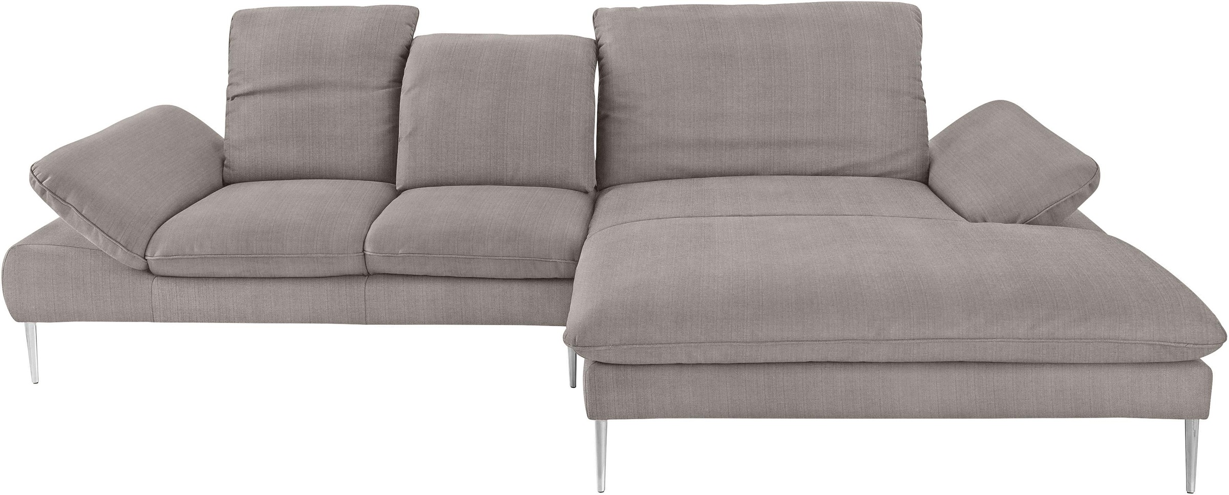 Thumbnail - W.SCHILLIG Ecksofa "enjoy&MORE, Designsofa, elegant und bequem, L-Form", mit Sitztiefenverstellung, Füße Chrom glänzend,...