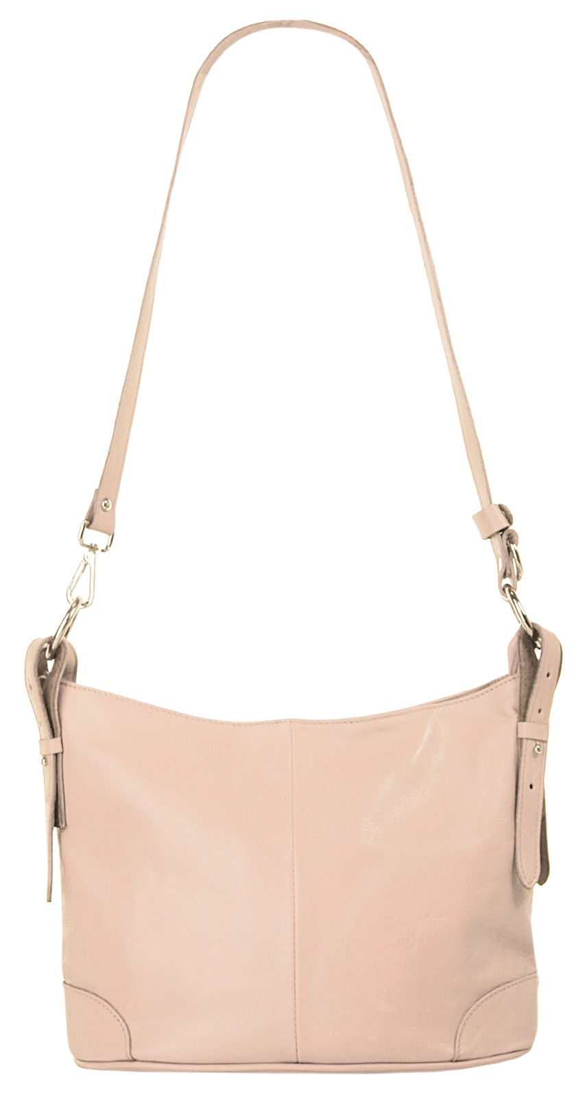 Samantha Look Umhängetasche echt Leder, Made in Italy