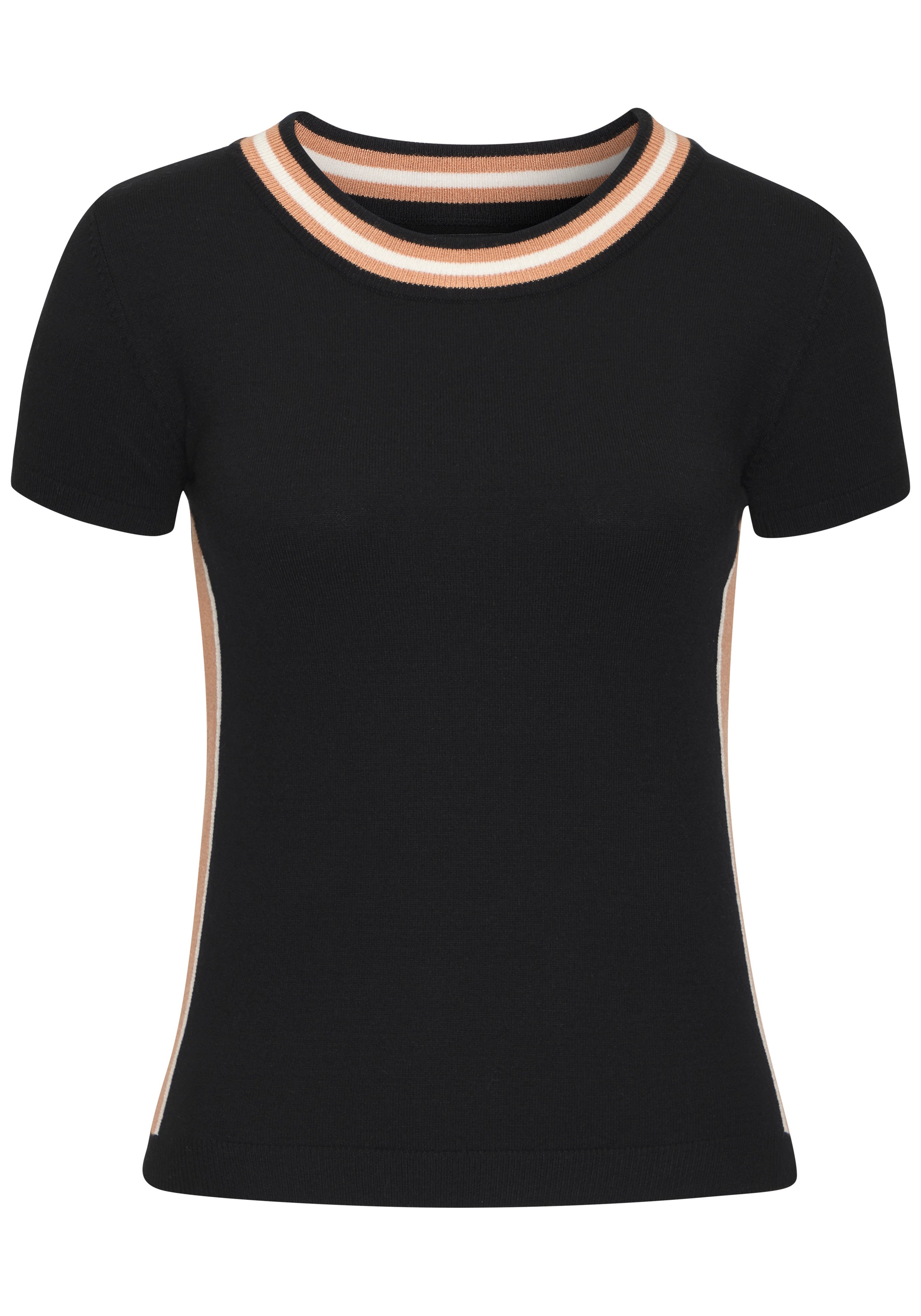 French Connection T-Shirt, mit Konstraststreifen günstig online kaufen