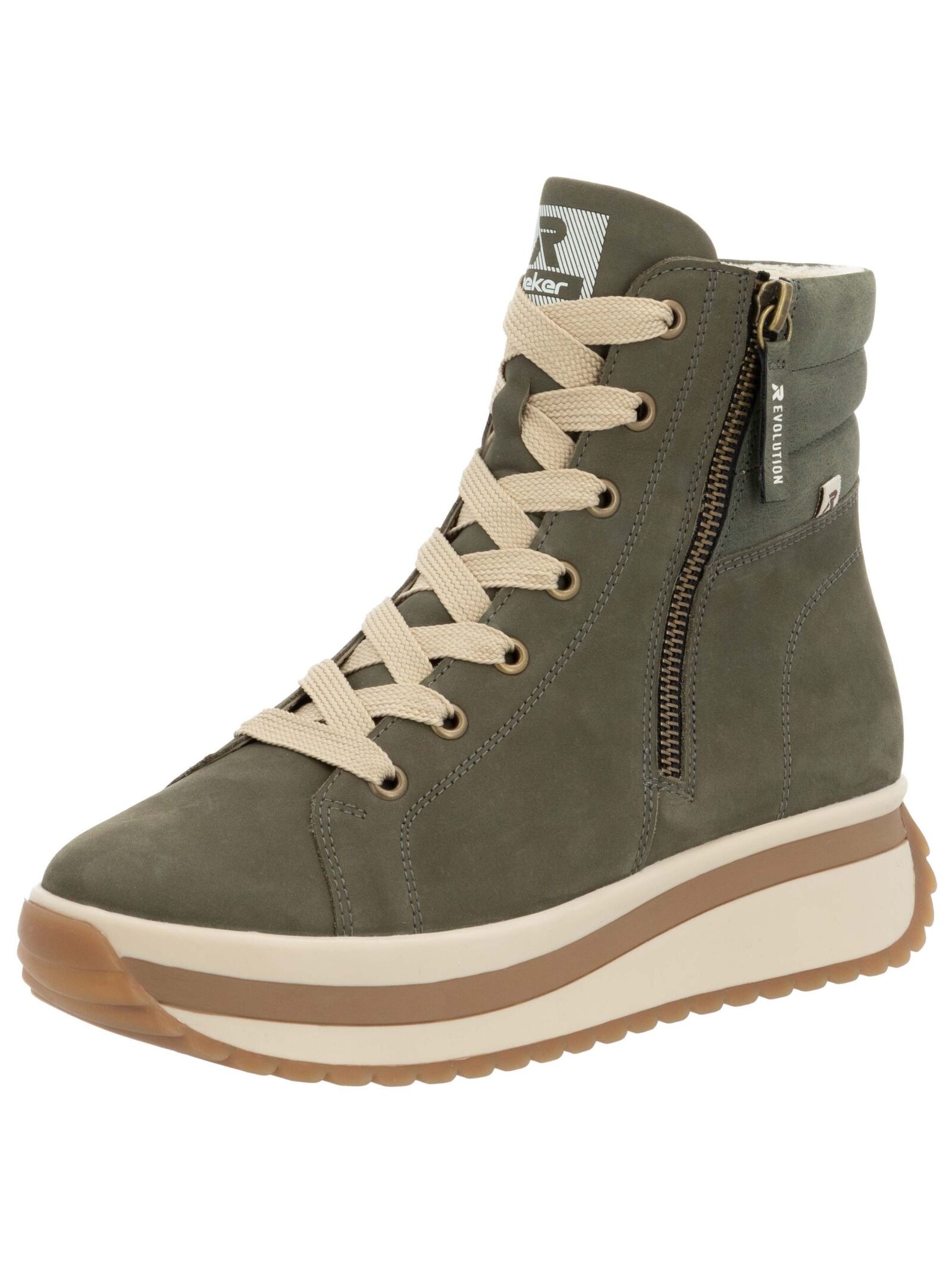 Rieker Ankleboots "Rieker Stiefelette Glattleder" günstig online kaufen