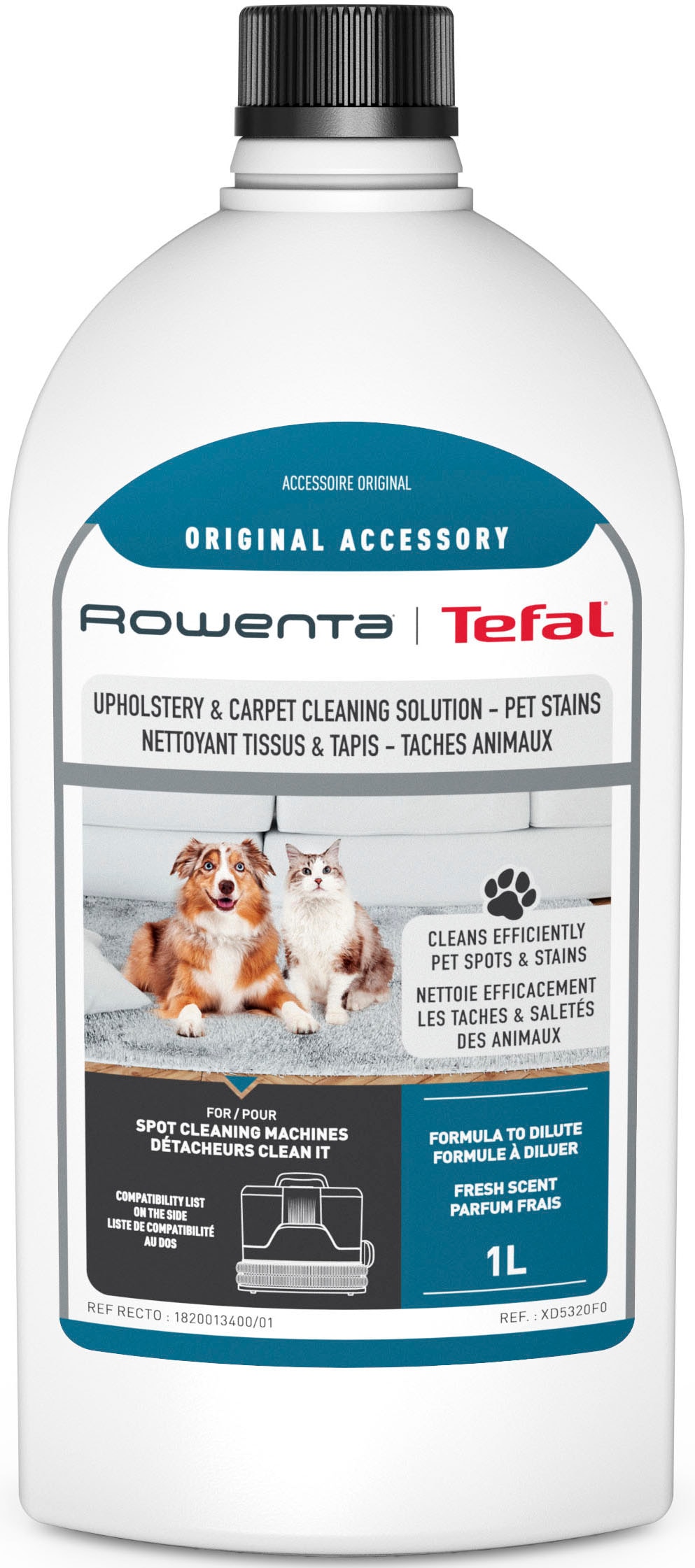 Rowenta Teppichreiniger "XD5320 Clean It" Reinigungsmittel für Tierhaush. u günstig online kaufen