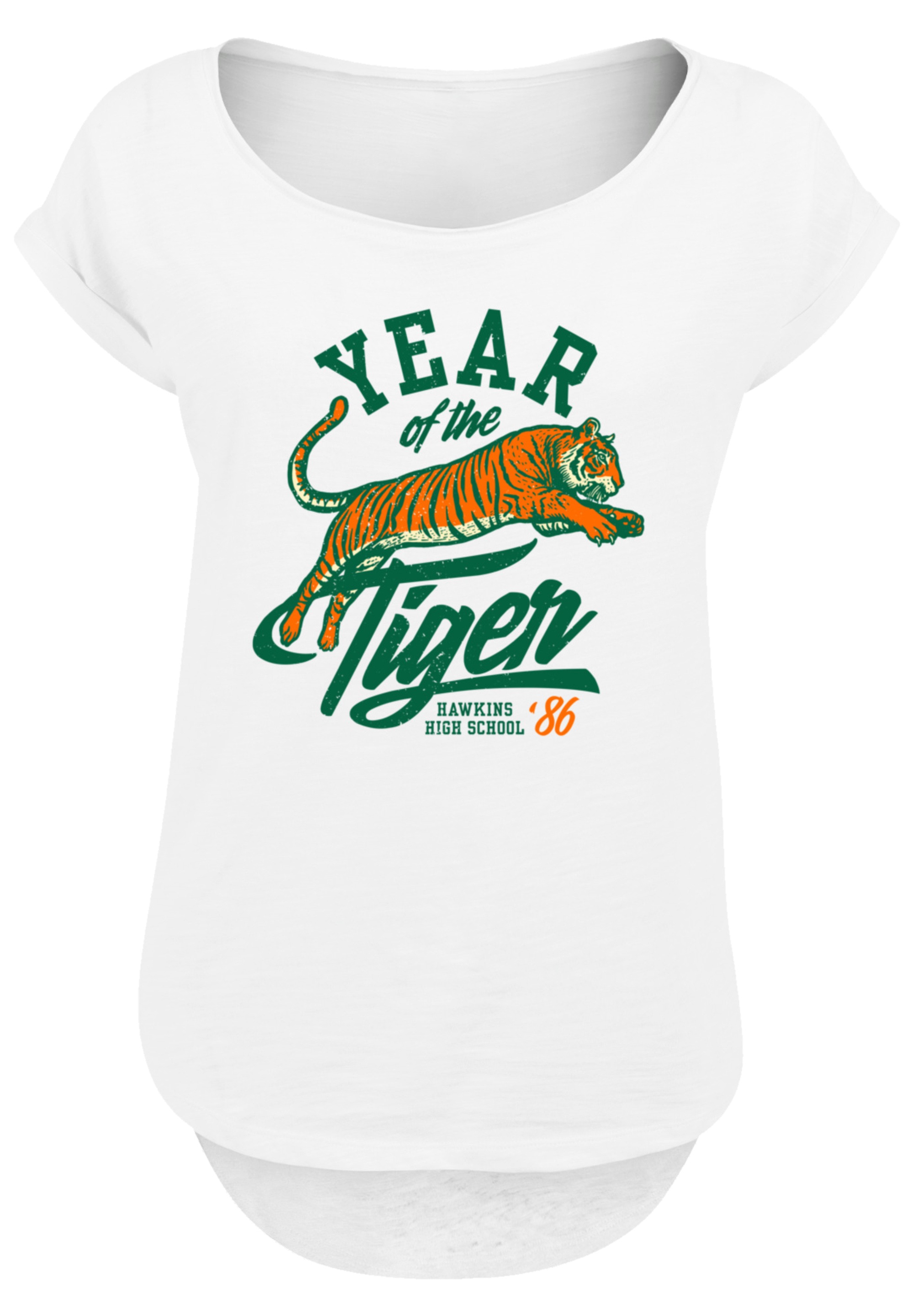 F4NT4STIC T-Shirt "Stranger Things Hawkins Year of The Tiger 86", Premium Q günstig online kaufen