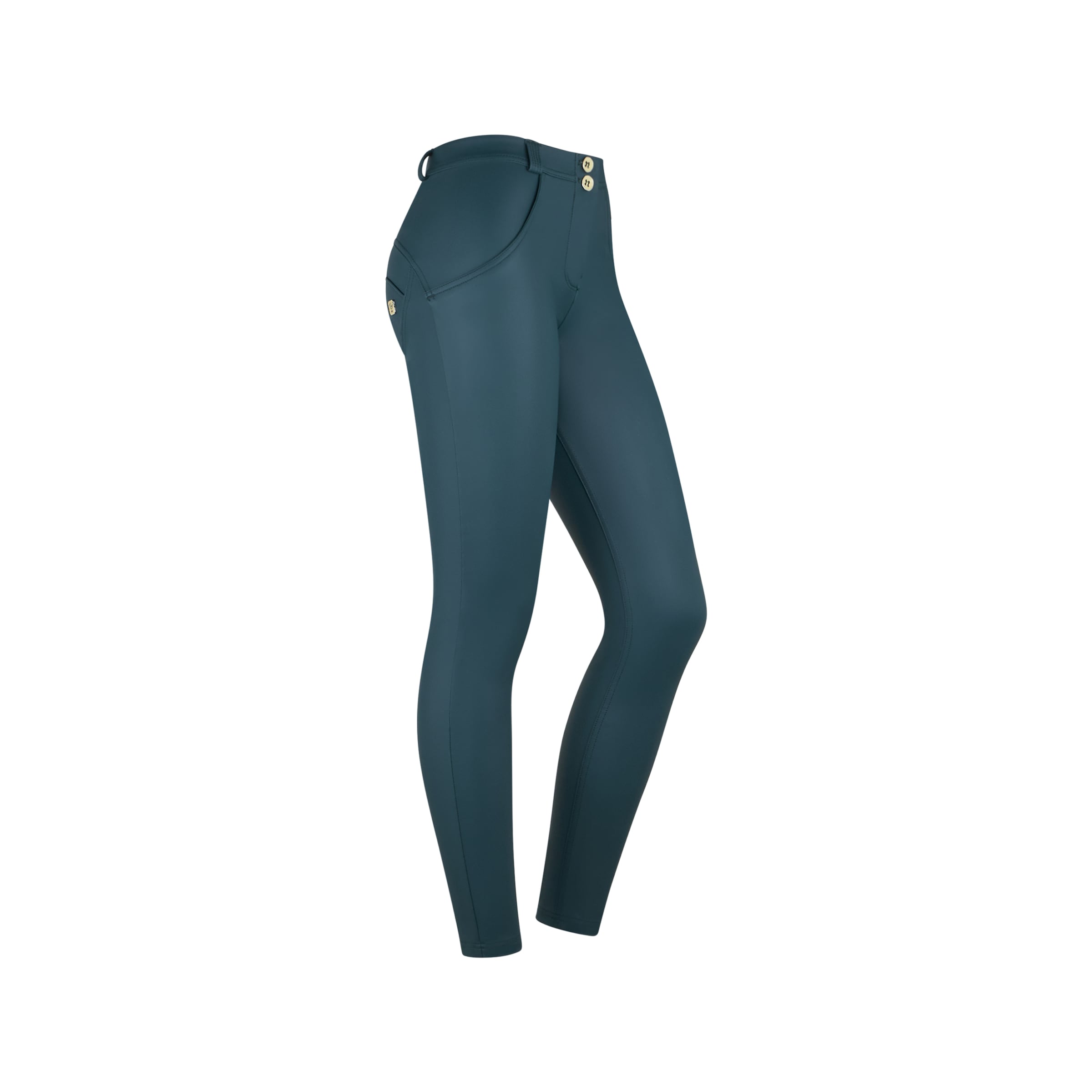 Leggings »WRUP SUPERSKINNY REGULAR FAUXLEATHER«, mit Lifting & Shaping Effekt