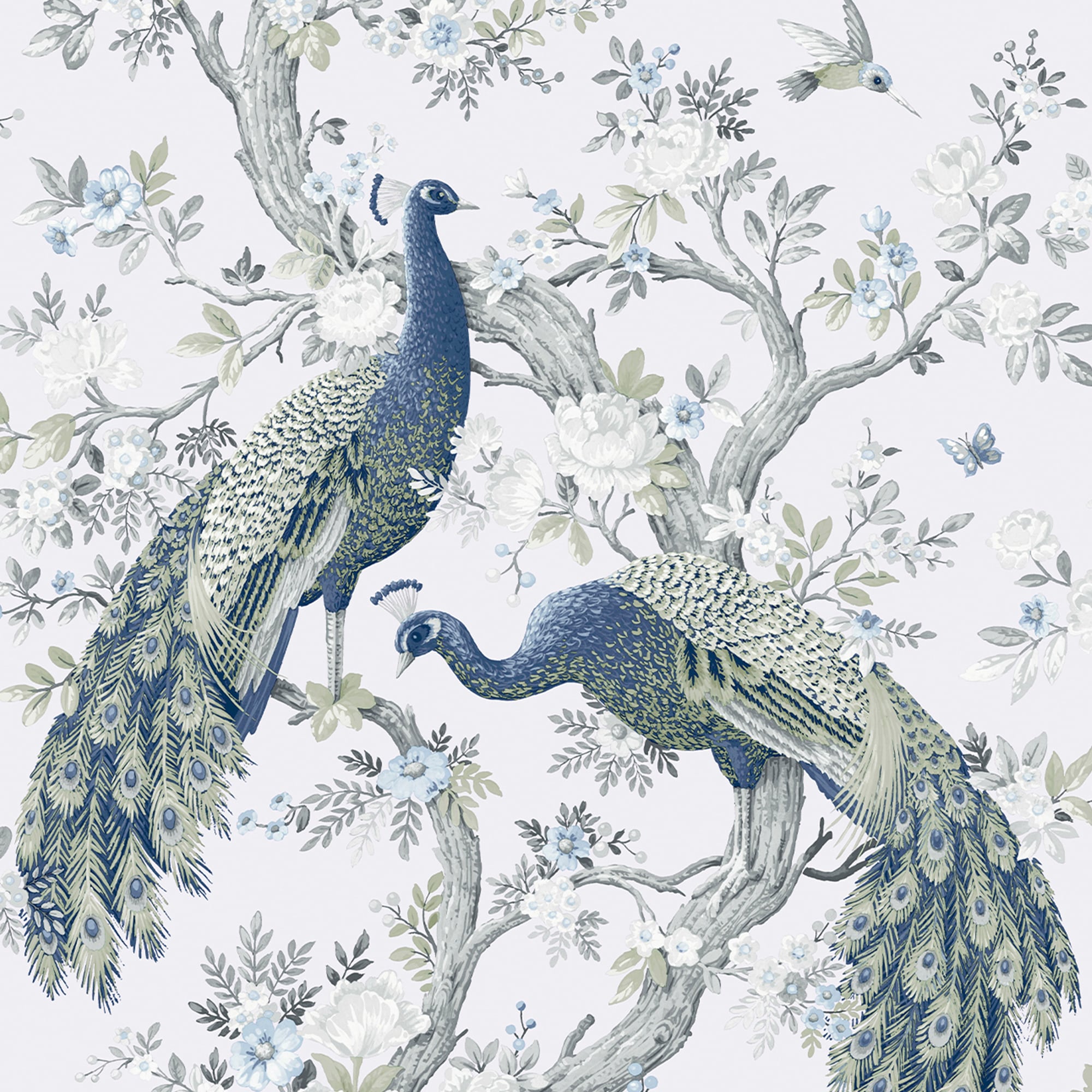 LAURA ASHLEY Vliestapete "Belvedere" FSC zertifiziert, mit lebhaftem Druck, 10 Meter Länge