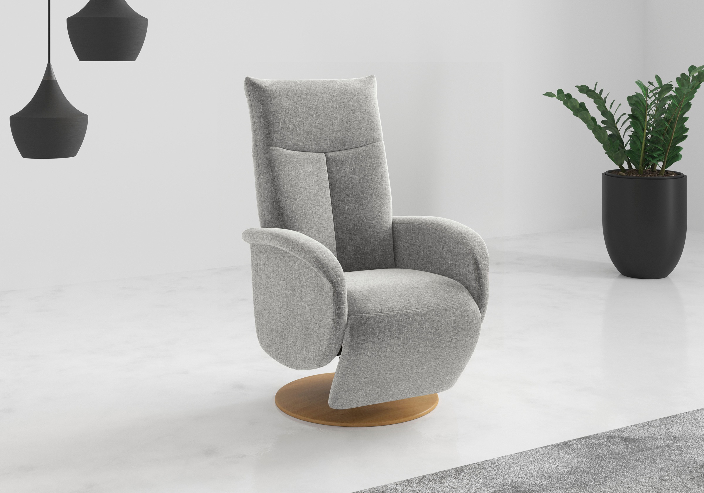 OTTO home TV-Sessel "Glendale" wahlweise mit Aufstehhilfe, 2 Motoren und Akku