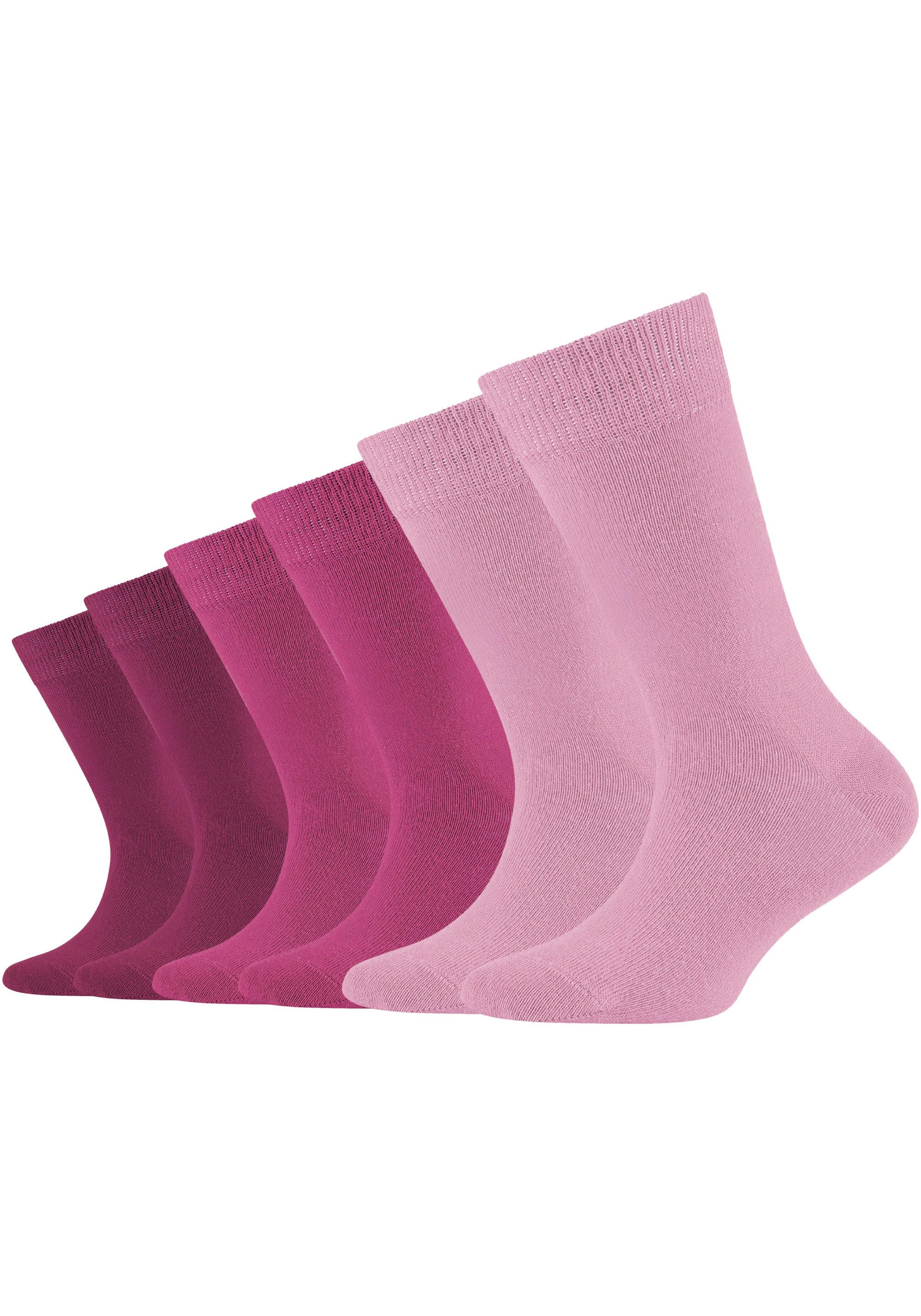 Camano Socken "ca-soft" 6 Paar, 6 Paar tlg. mit Komfortbund und gepolsterte günstig online kaufen