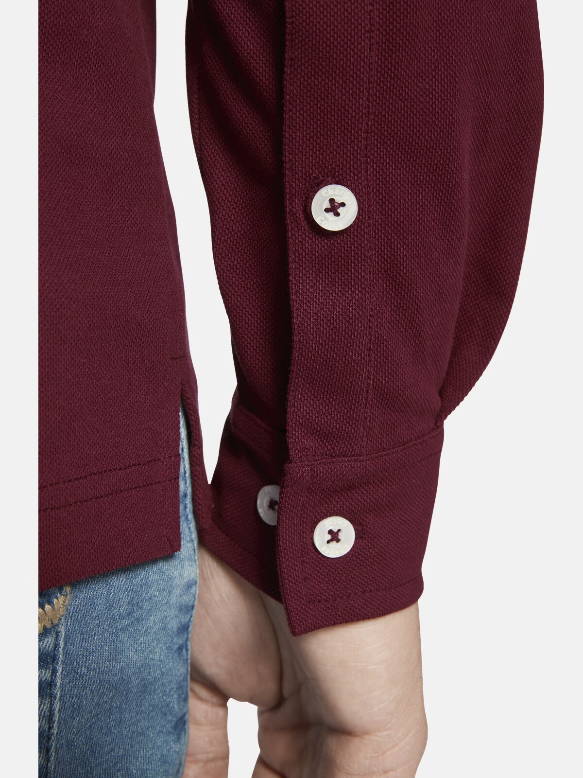 Charles Colby Langarm-Poloshirt »Langarmshirt EARL STUART«