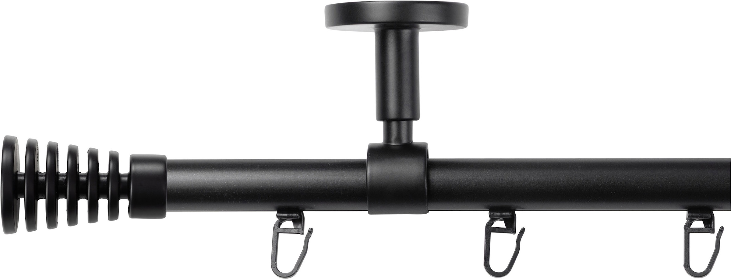 SN DECO GROUP Gardinenstange »Gardinenstange Innenlauf Gap Ø 19 mm, 1-läufig, Fixmaß, verschraubt« Ø 19 mm Fixmaß;kürzbar