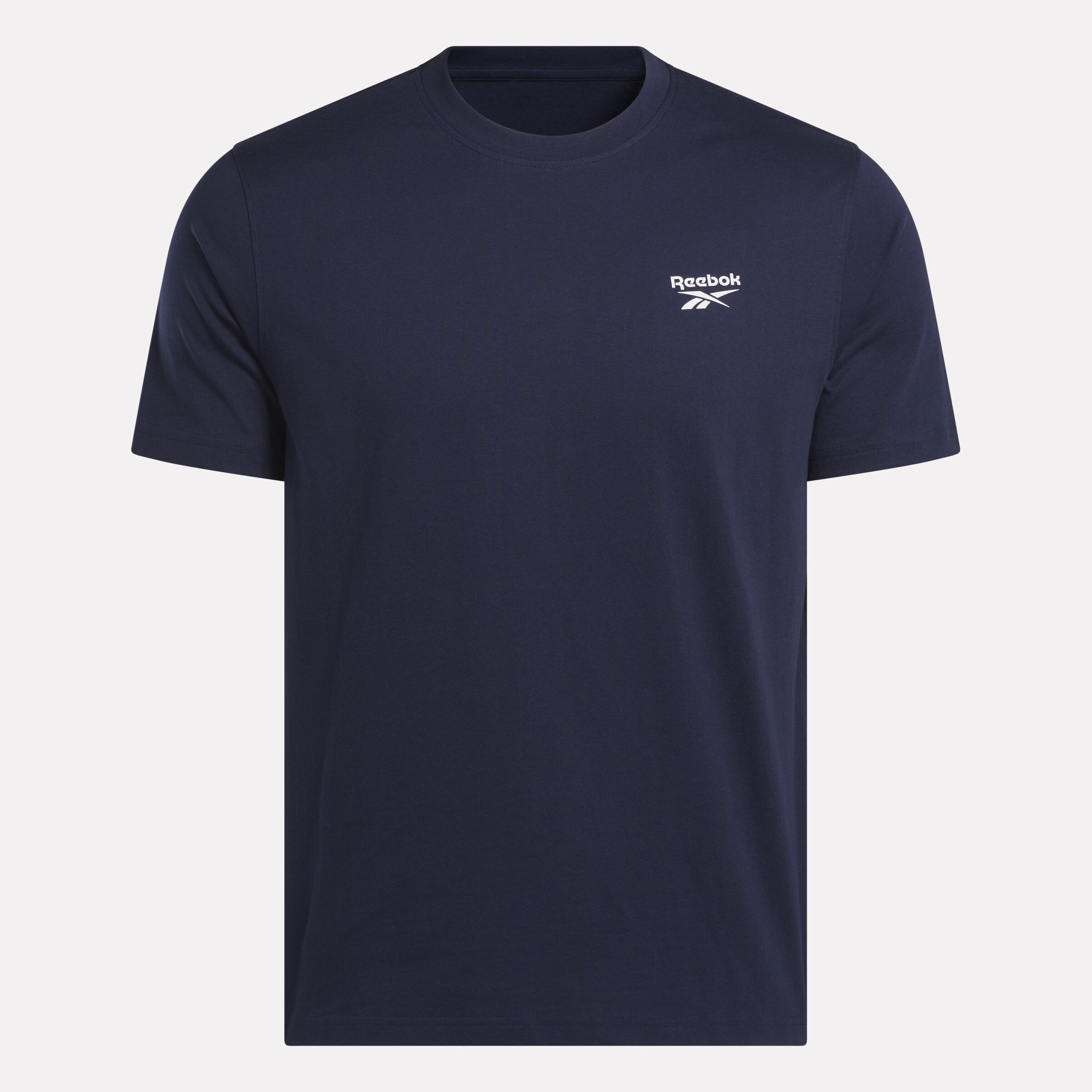 Reebok T-Shirt »CODY SMALL LOGO CREW NECK SS TEE« mit Rundhalsausschnitt, Kurzarm, ohne Verschluss, aus Baumwolle