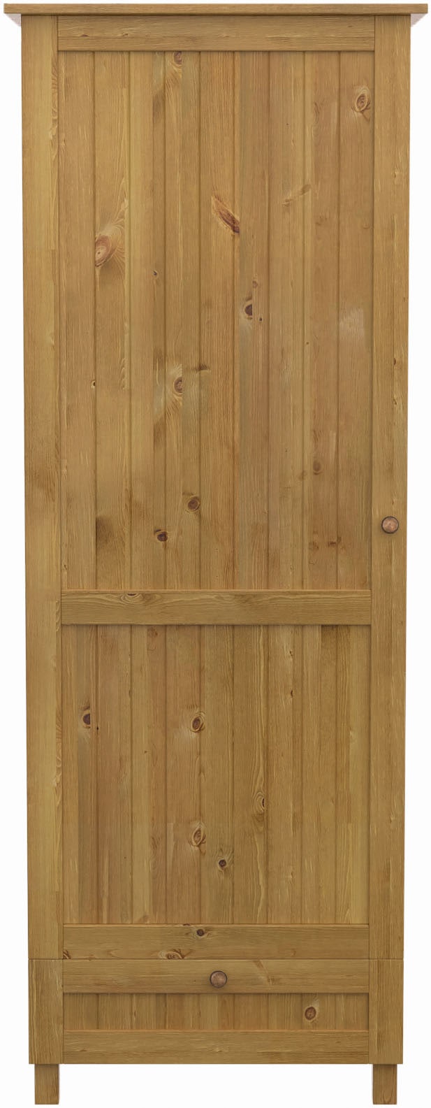 Home affaire Garderobenschrank »Juventus«, (1 St.), aus massiver Kiefer, Breite 67cm, mit Kleiderstange