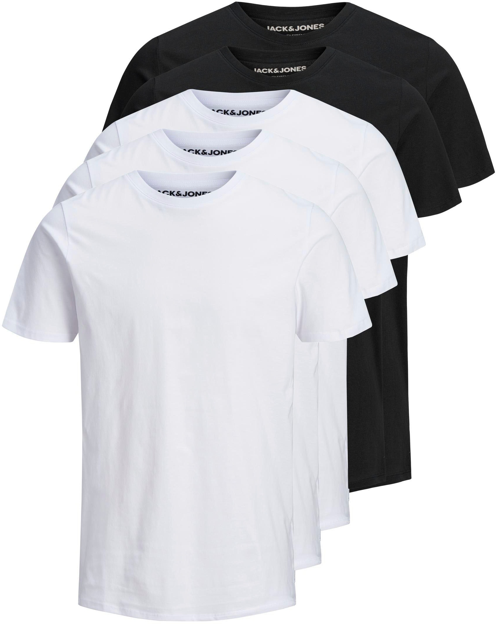 Jack & Jones T-Shirt Essentials (5-tlg) günstig online kaufen