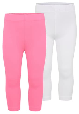 KIDSWORLD Leggings (2er-Pack) in 3/4 Länge