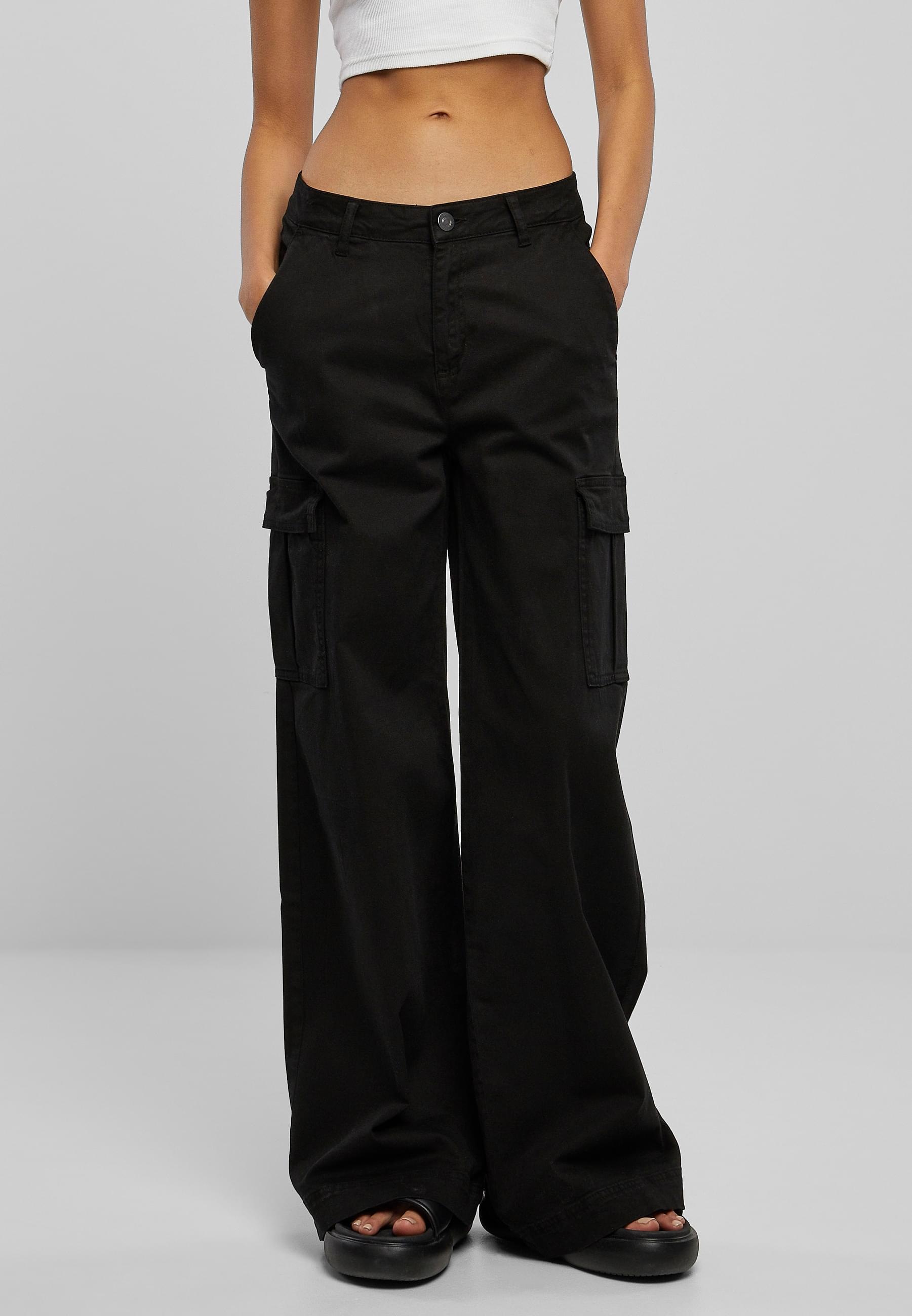 URBAN CLASSICS Stoffhose »Urban Classics Damen«, (1 tlg.)