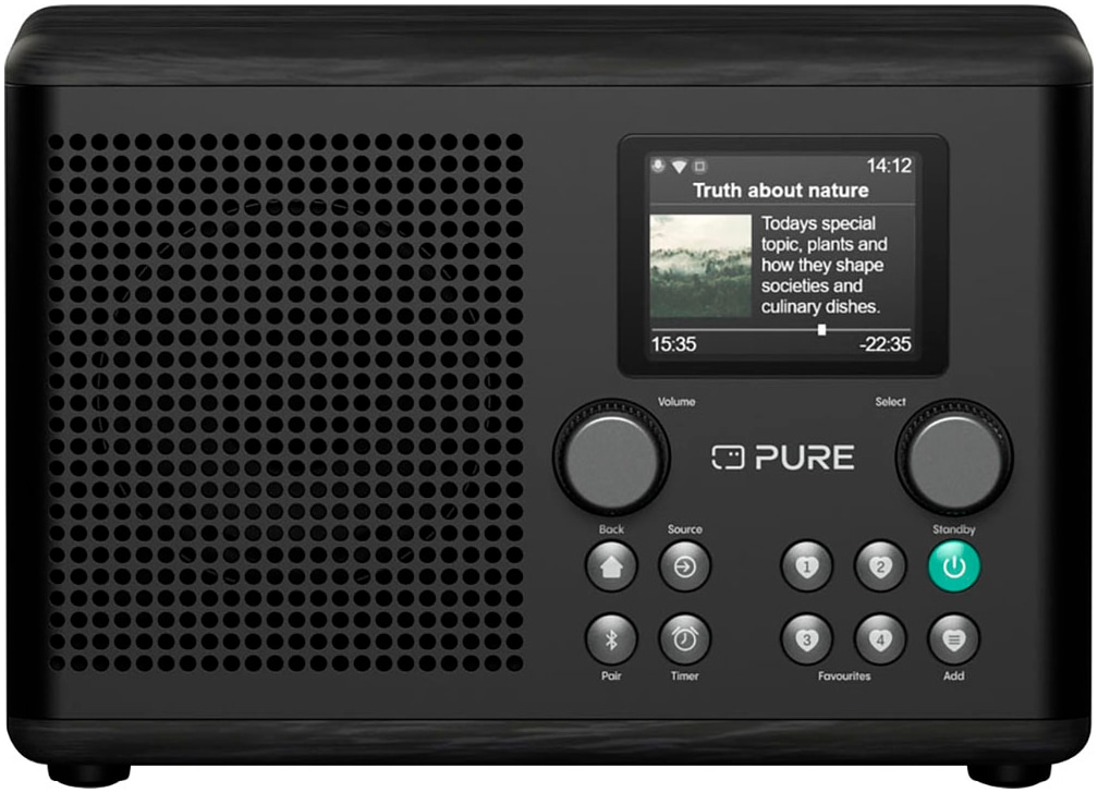 Pure Internet-Radio »Classic H4i«, (Bluetooth Digitalradio (DAB+)-UKW mit RDS-FM-Tuner-Automatische Senderverfolgung 10 W)