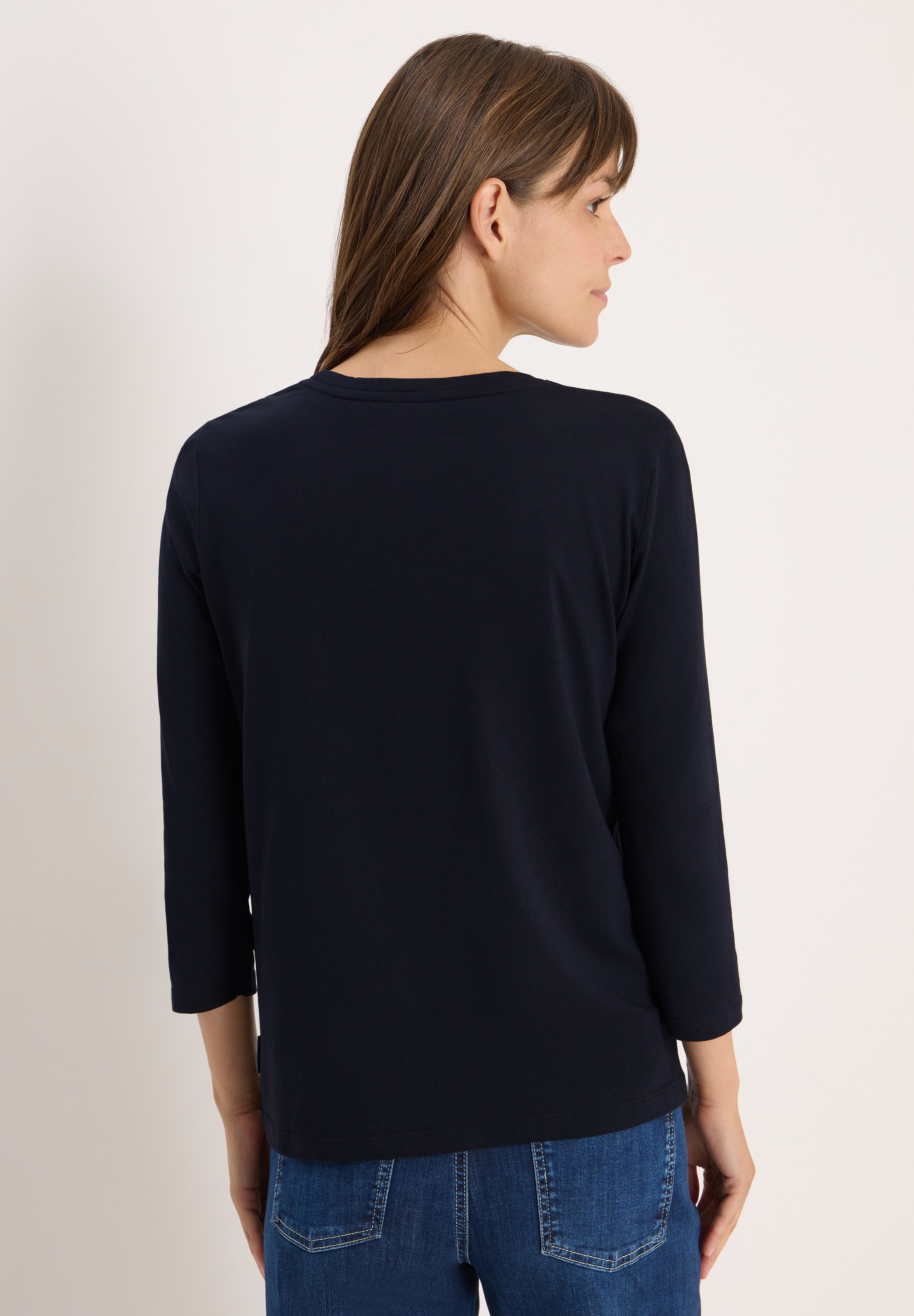 Cecil T-Shirt, im soften Baumwoll-Mix