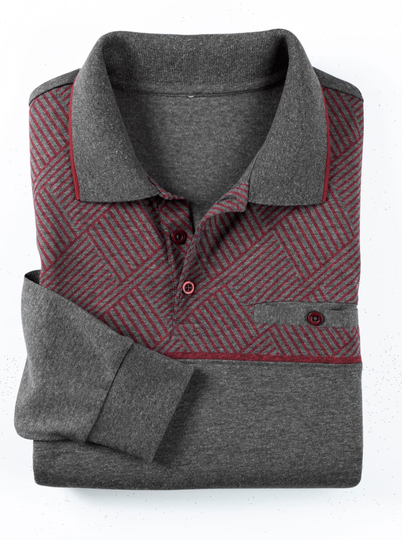 Classic Poloshirt »Langarm-Poloshirt«, (1 tlg.)