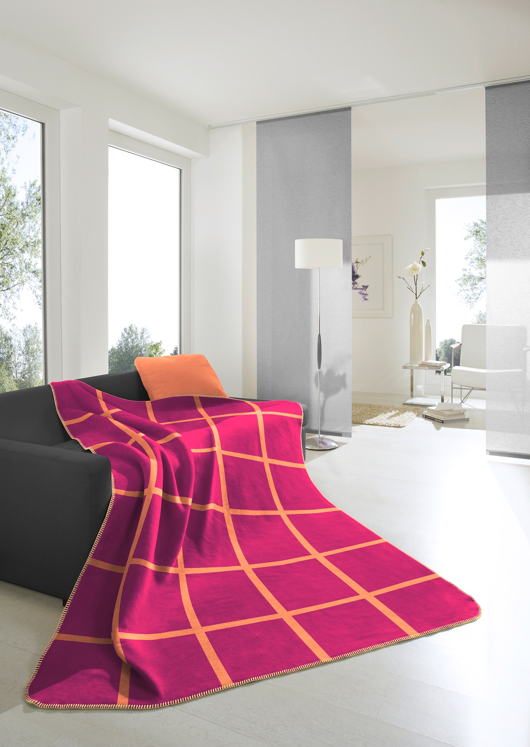 Biederlack Wohndecke »Colour Crush, 150 x 200 cm« Mischgewebe