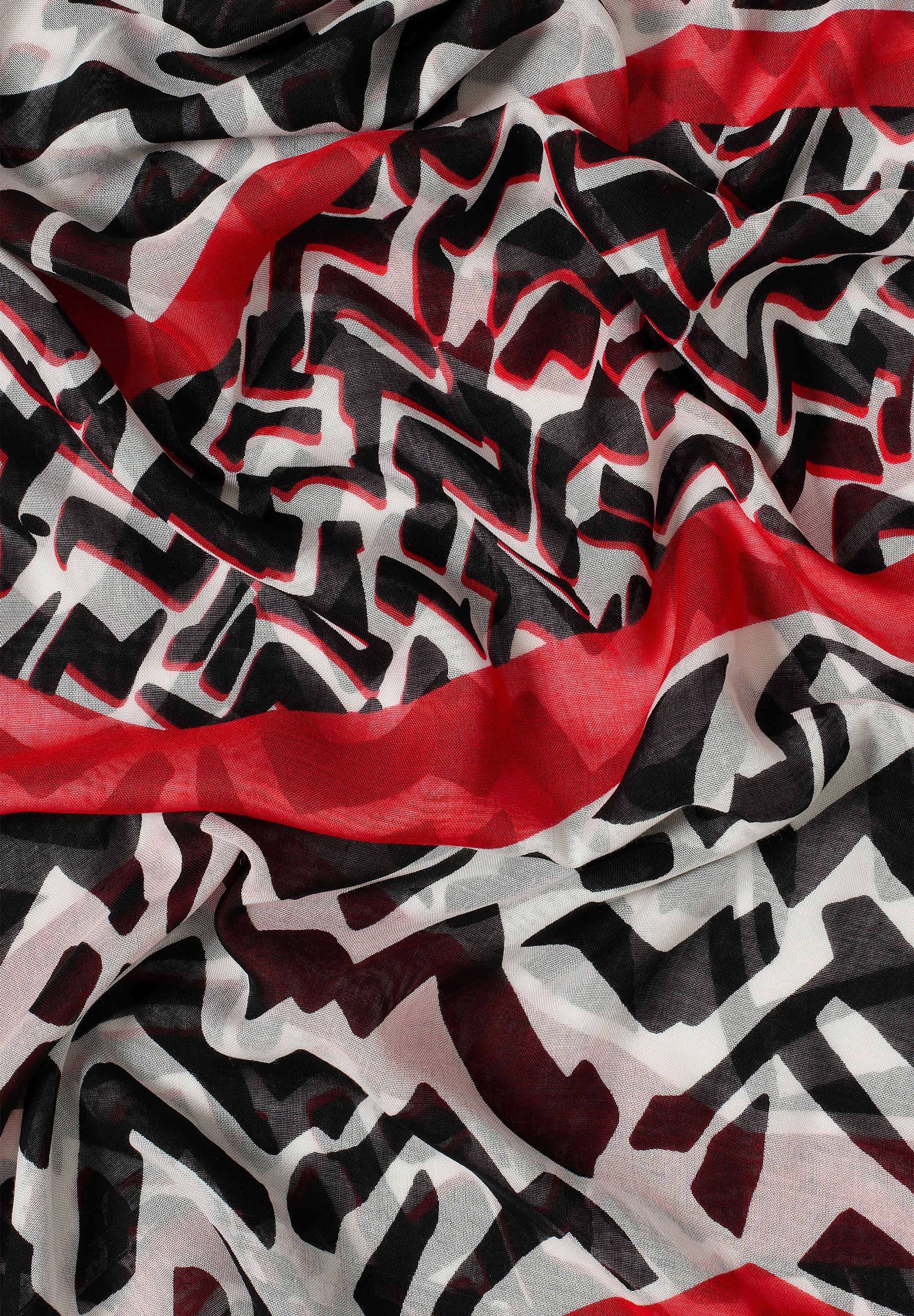 Cecil Loop mit grafischem Muster