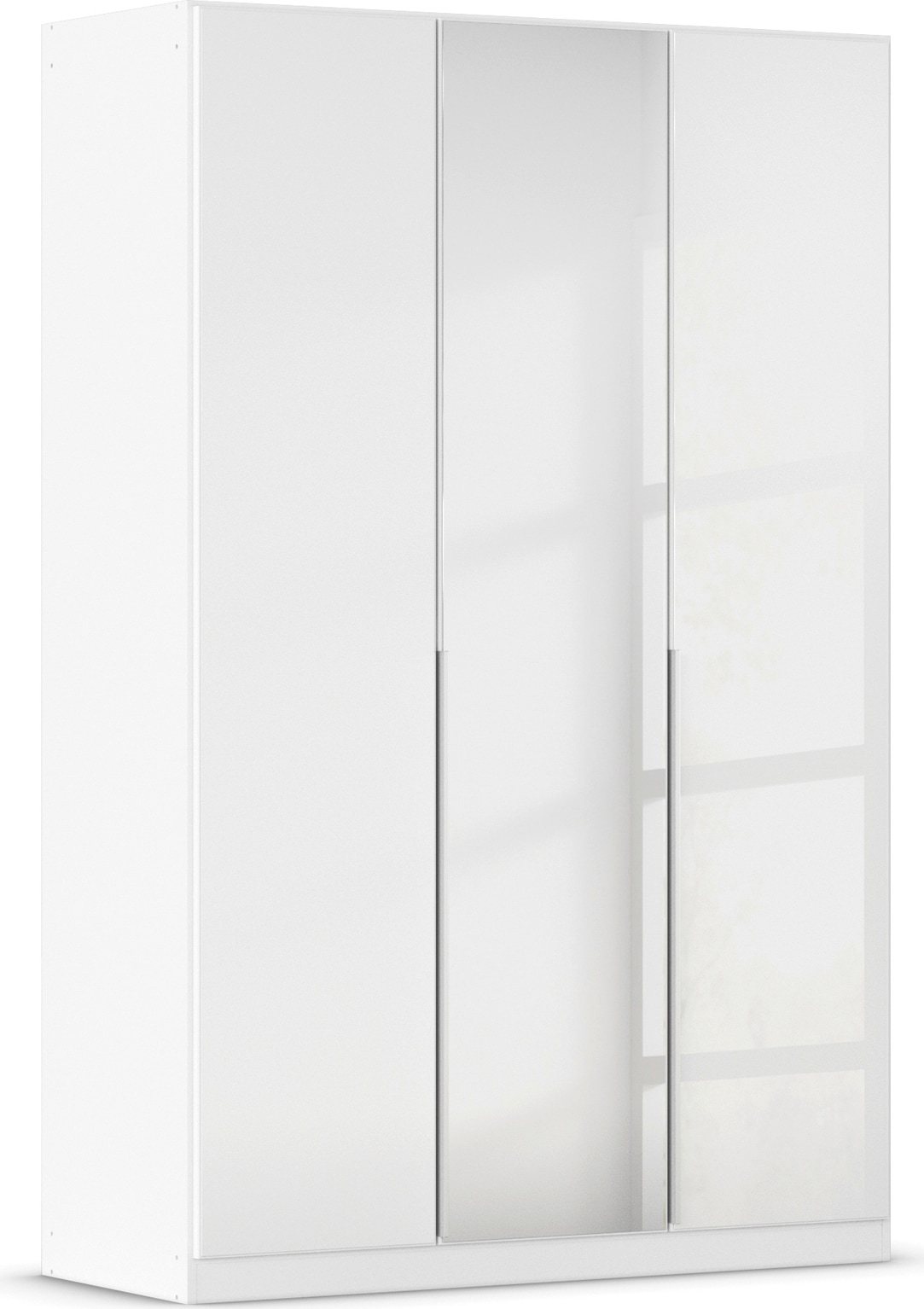 Drehtürenschrank OTTO HOME, B:136cm H:210cm T:54cm, weiß, Holzwerkstoff, Schränke, "Kleiderschrank Kleiderschränke Schrank Garderobe AGORDO mit