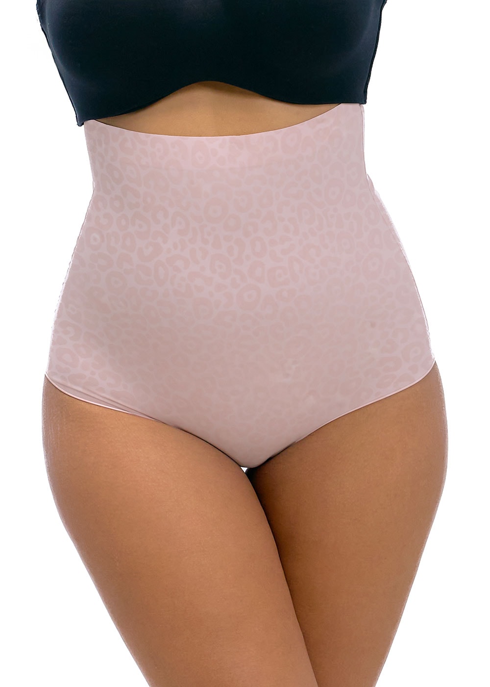 MAGIC Bodyfashion Shapingslip mit Leo-Muster, feste Formgebung