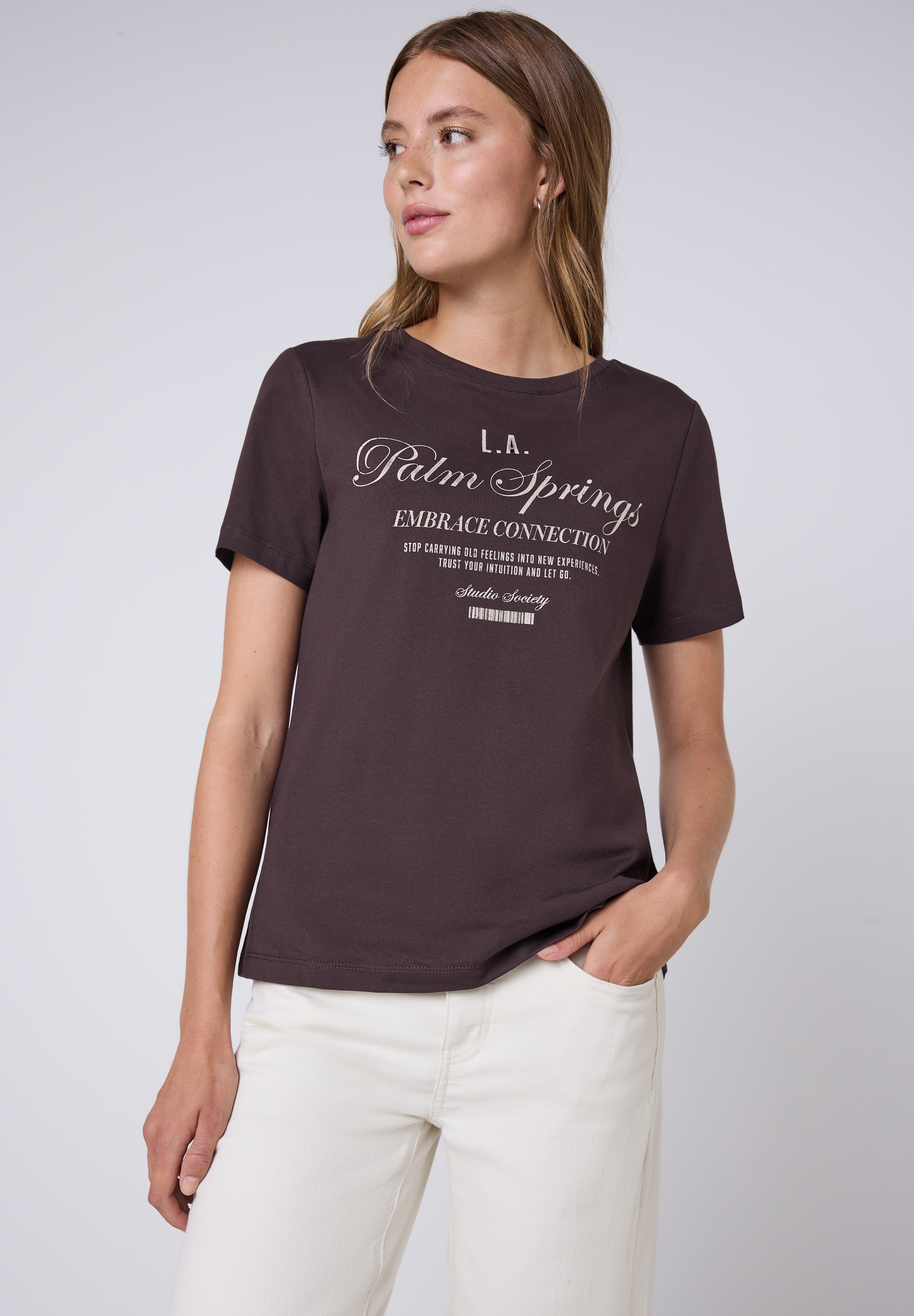 STREET ONE STUDIO T-Shirt, Feel Good Fit günstig online kaufen