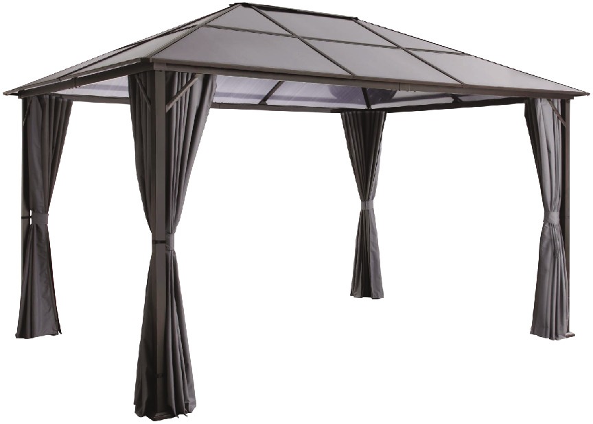 KONIFERA Pavillonseitenteil für "Porto", 1 ganzes Seitenteil, BxT: 300x400 cm