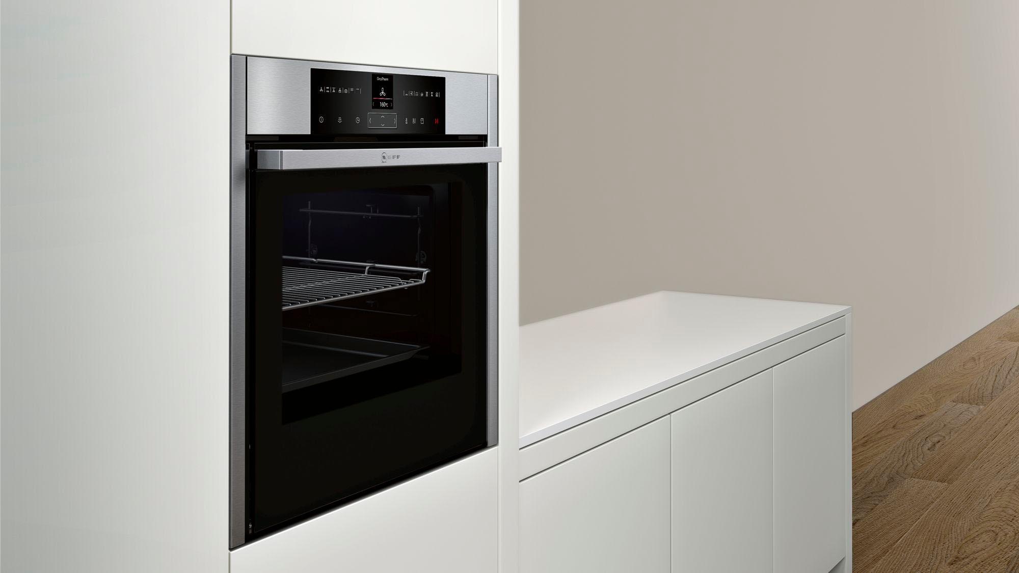 NEFF Dampfbackofen N 70 »B45VR22N0«, easyClean, mit Slide&Hide®