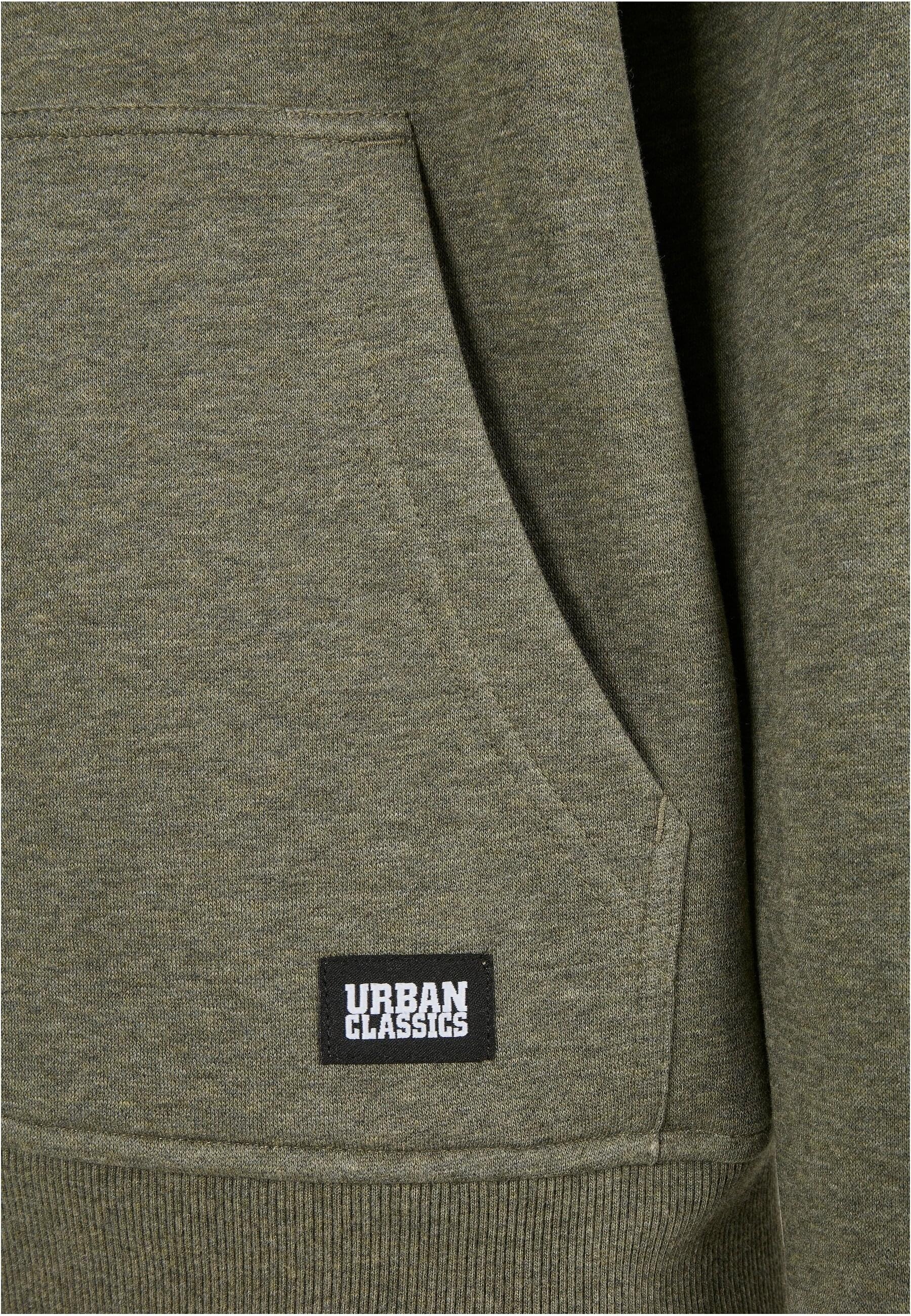 URBAN CLASSICS Sweatshirt »Urban Classics Herren Basic Melange Hoody«, (1 tlg.)