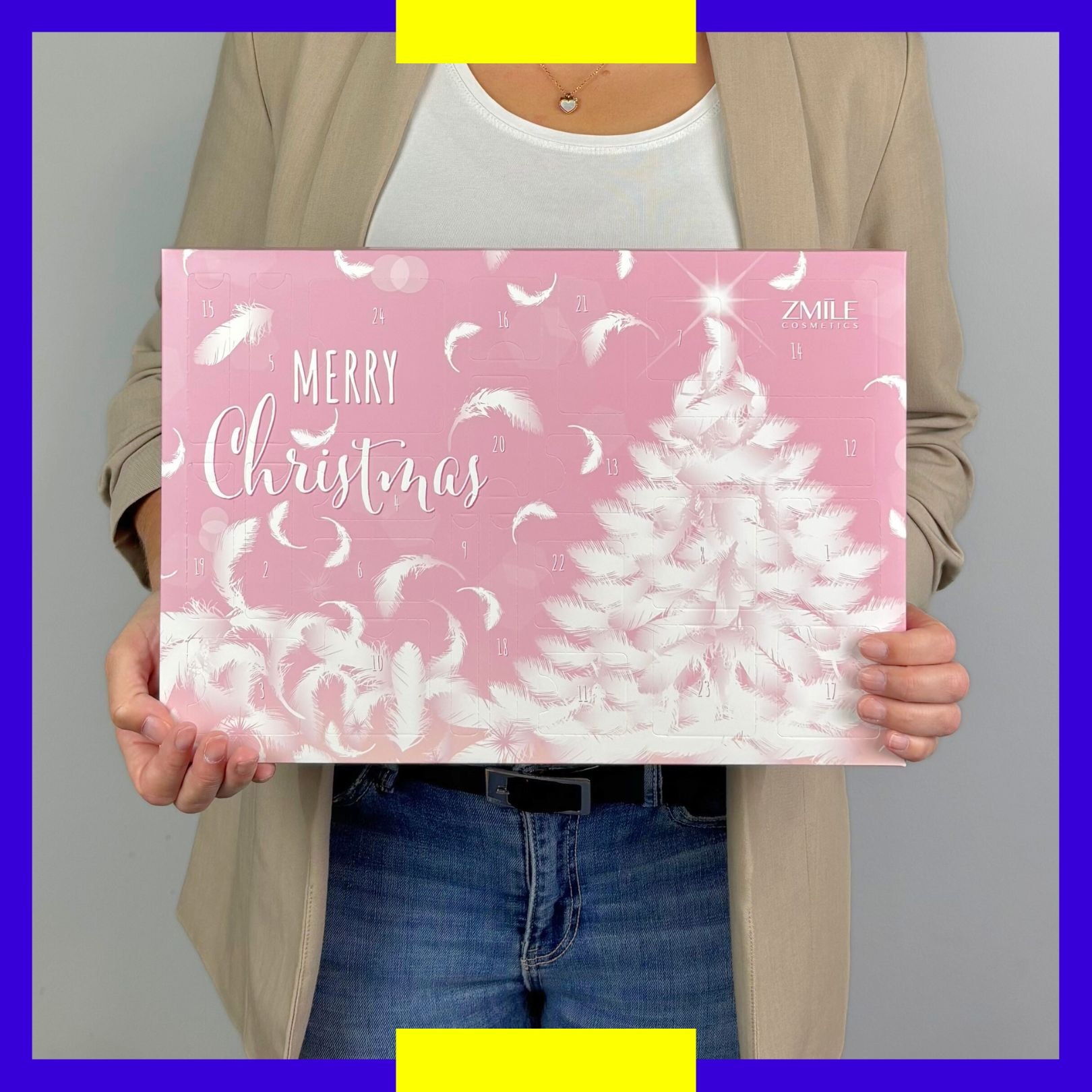 ZMILE COSMETICS Kosmetik-Adventskalender »ZMILE COSMETICS Adventskalender Traditional Pink and Fluffy« ab 12 Jahren vegan