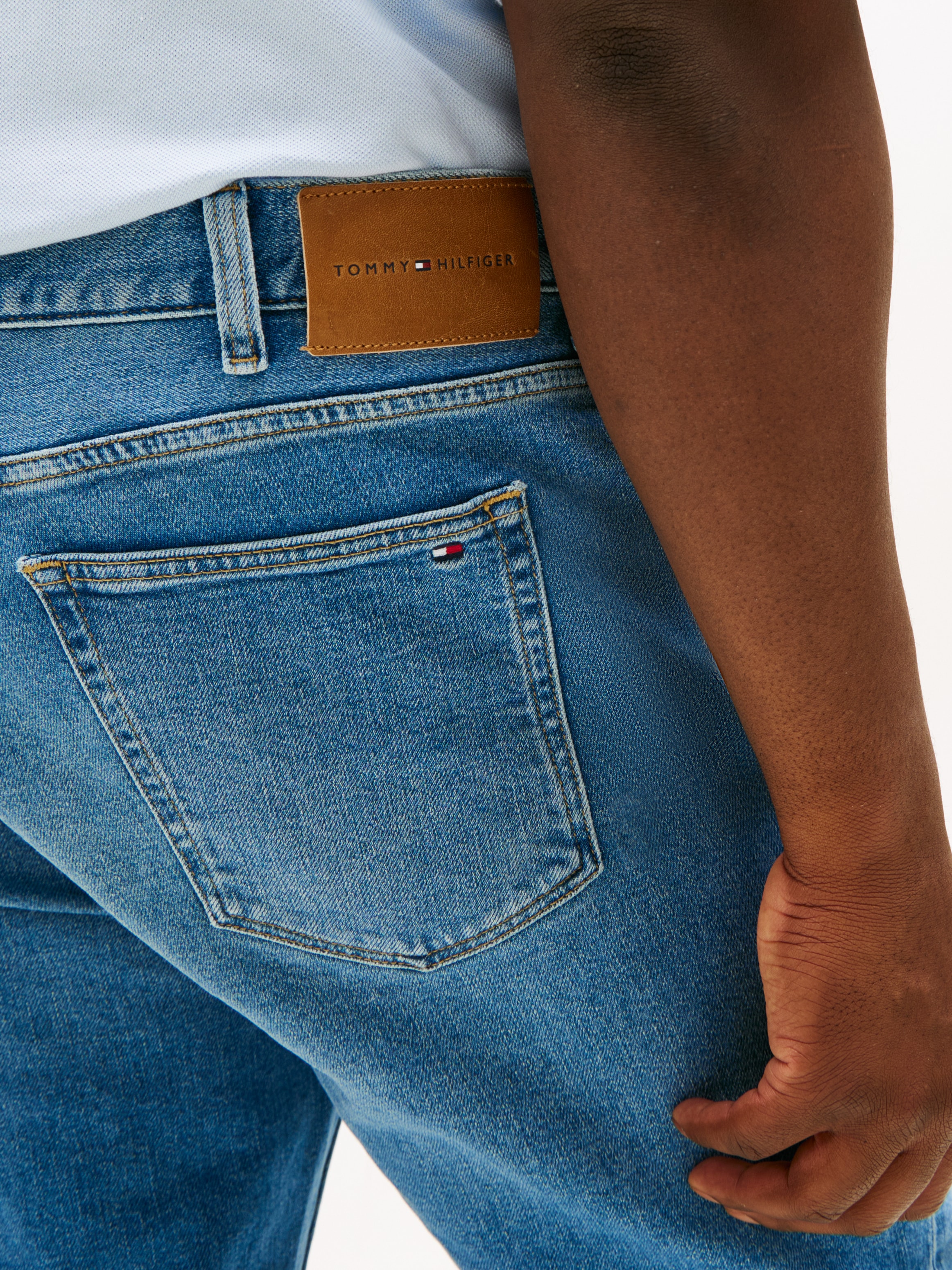 Tommy Hilfiger Big & Tall Gerade Jeans »BT-RGL MADISON STR BENNET BLUE-B«, Große Größen
