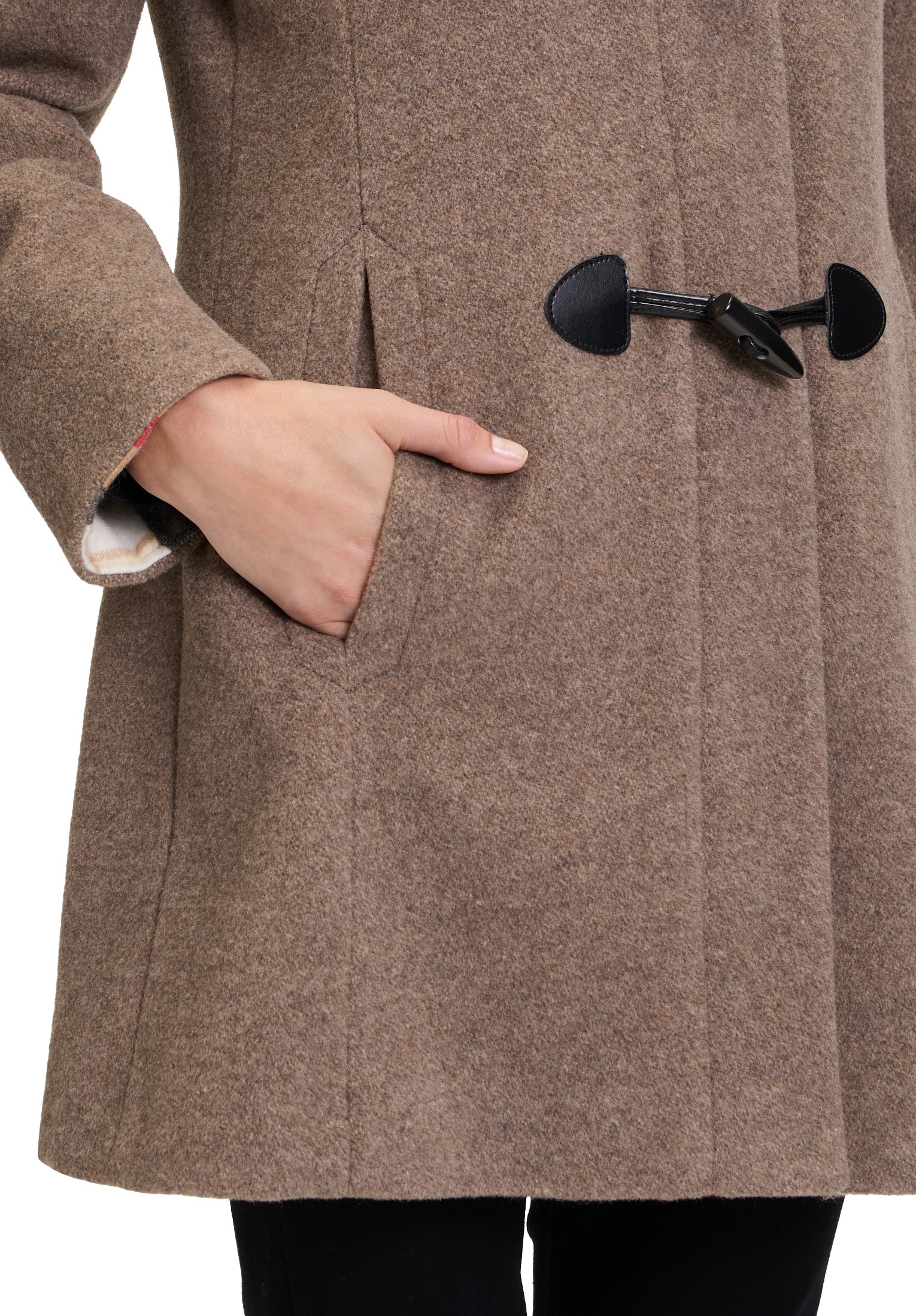 Gil Bret Outdoorjacke »Gil Bret Damen Dufflecoat mit Kapuze«, mit Kapuze