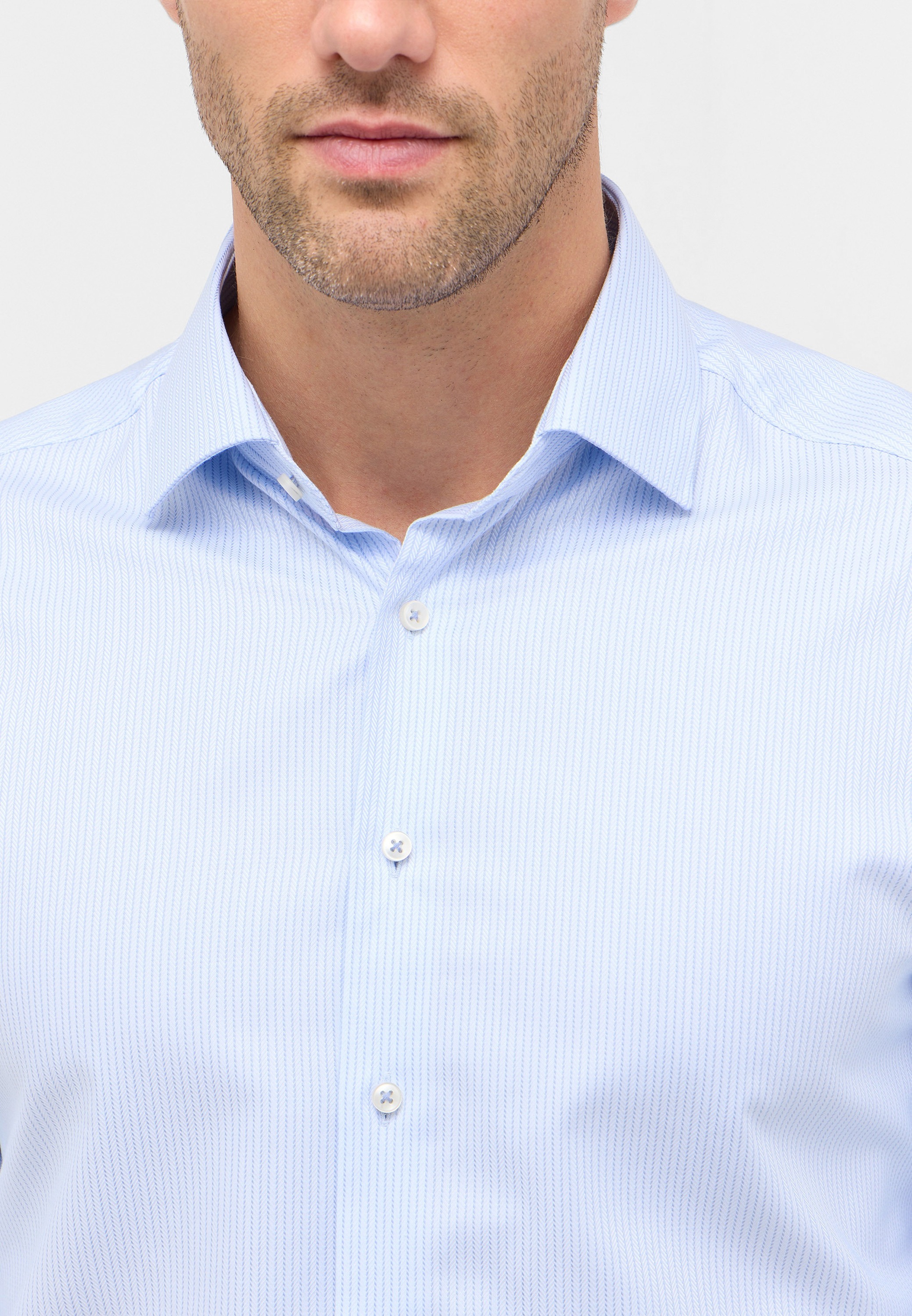 Eterna Langarmhemd »MODERN FIT« NON IRON (bügelfrei)