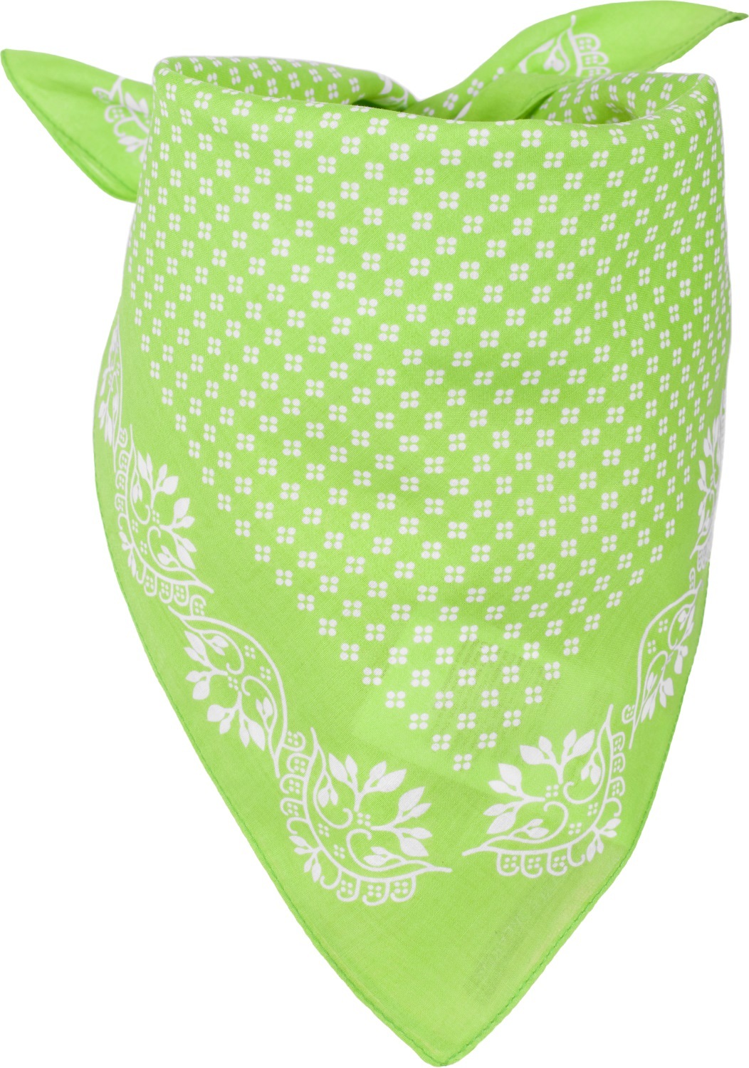 styleBREAKER Bandana "Baumwolle Dreieckstuch mit Blümchen Muster" 1 Stk.