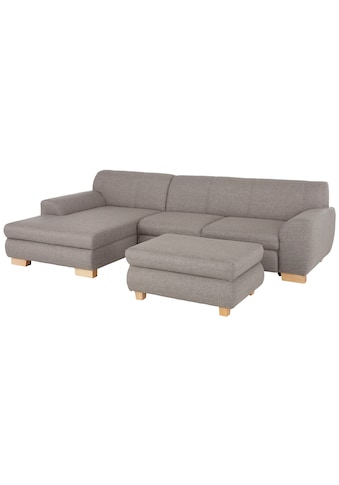 Home affaire Ecksofa »Nika« Kampinė sofa Struktur s...