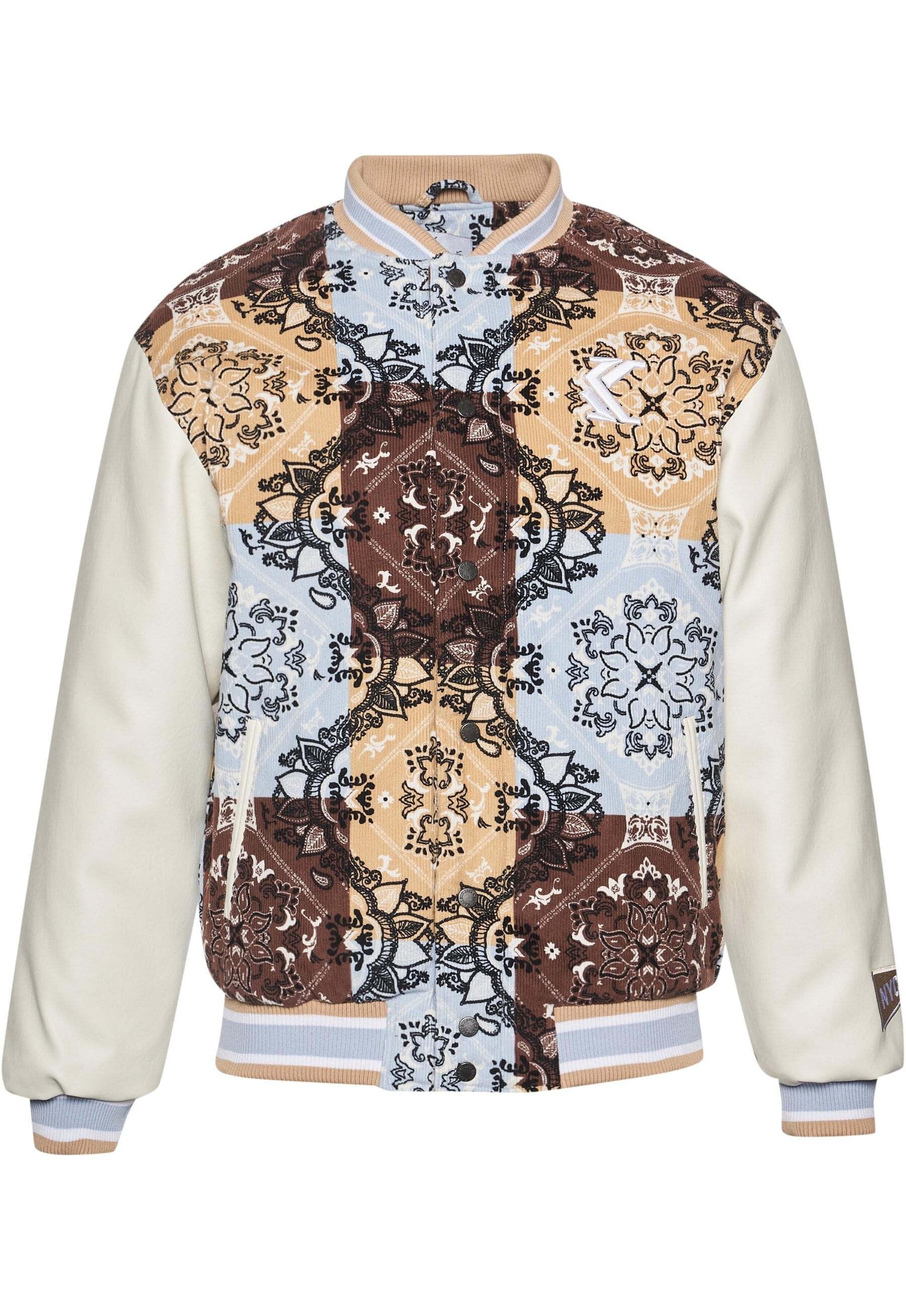 Karl Kani Collegejacke "Karl Kani Herren KM233-046-2 KK OG Block Paisley Co günstig online kaufen