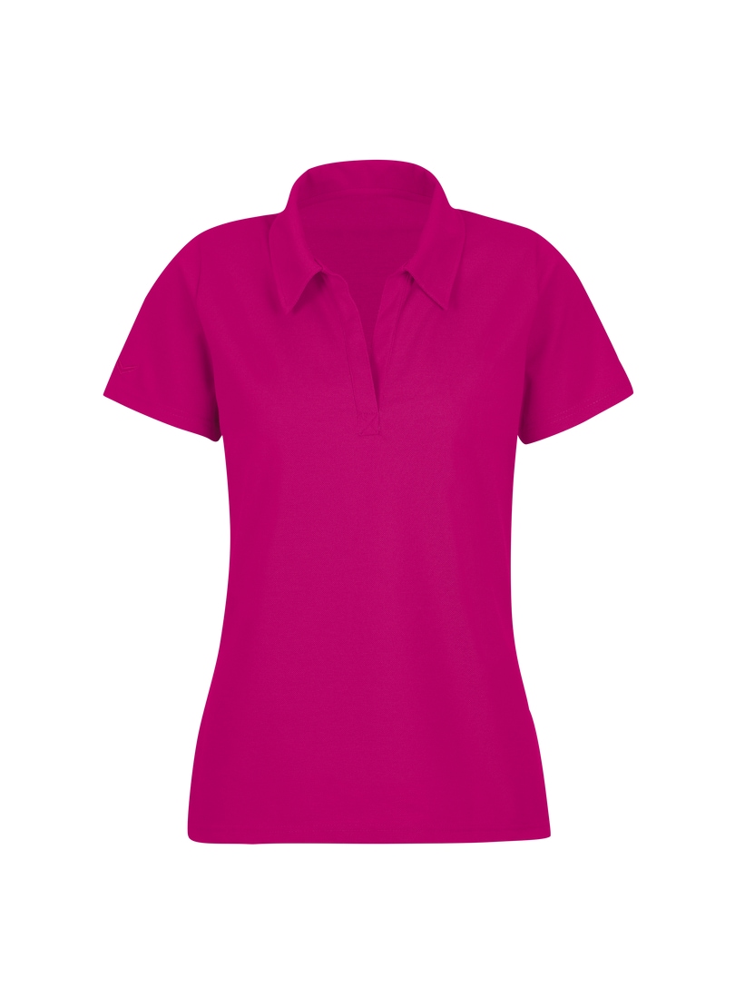 Trigema Poloshirt "TRIGEMA Poloshirt ohne Knopfleiste" 1 Stk.