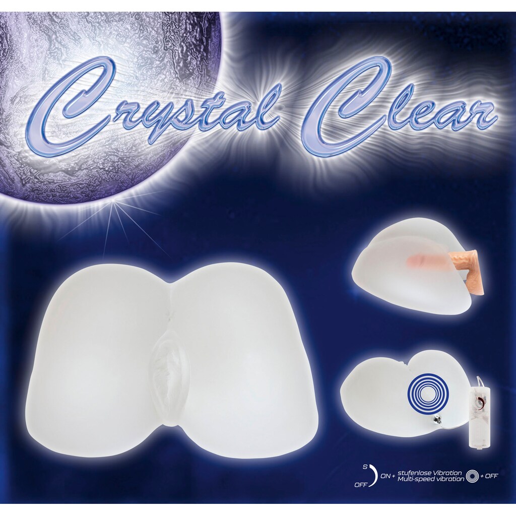 Crystal Clear Masturbator »Crystal Clear Pussy & Ass«