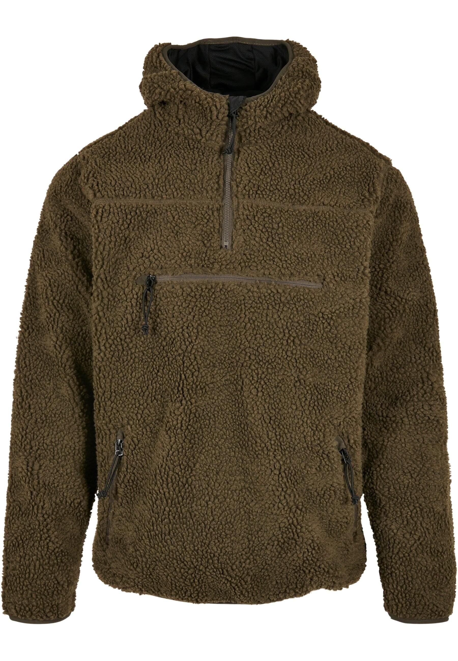 Brandit Anorak »Brandit Herren Teddyfleece Worker Pullover«, (1 St.), mit Kapuze